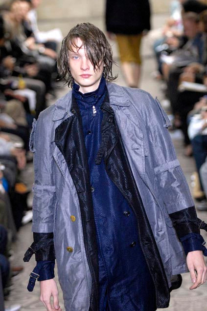 Comme des garçons homme plus s/s 2008 trench