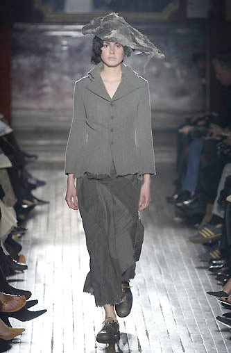 Junya watanabe a/w 2002 patchwork skirt