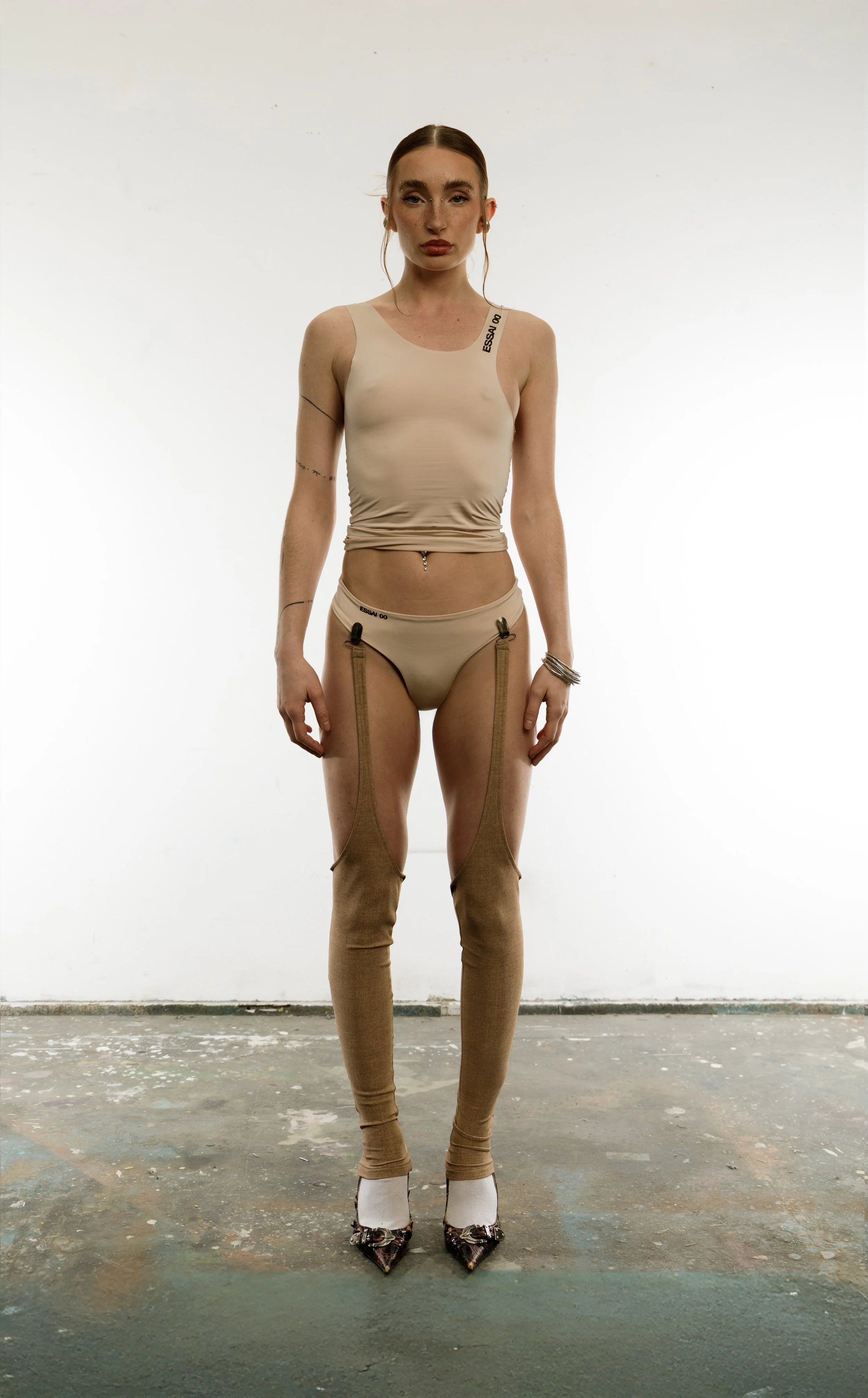 Jersey panties- powder pink