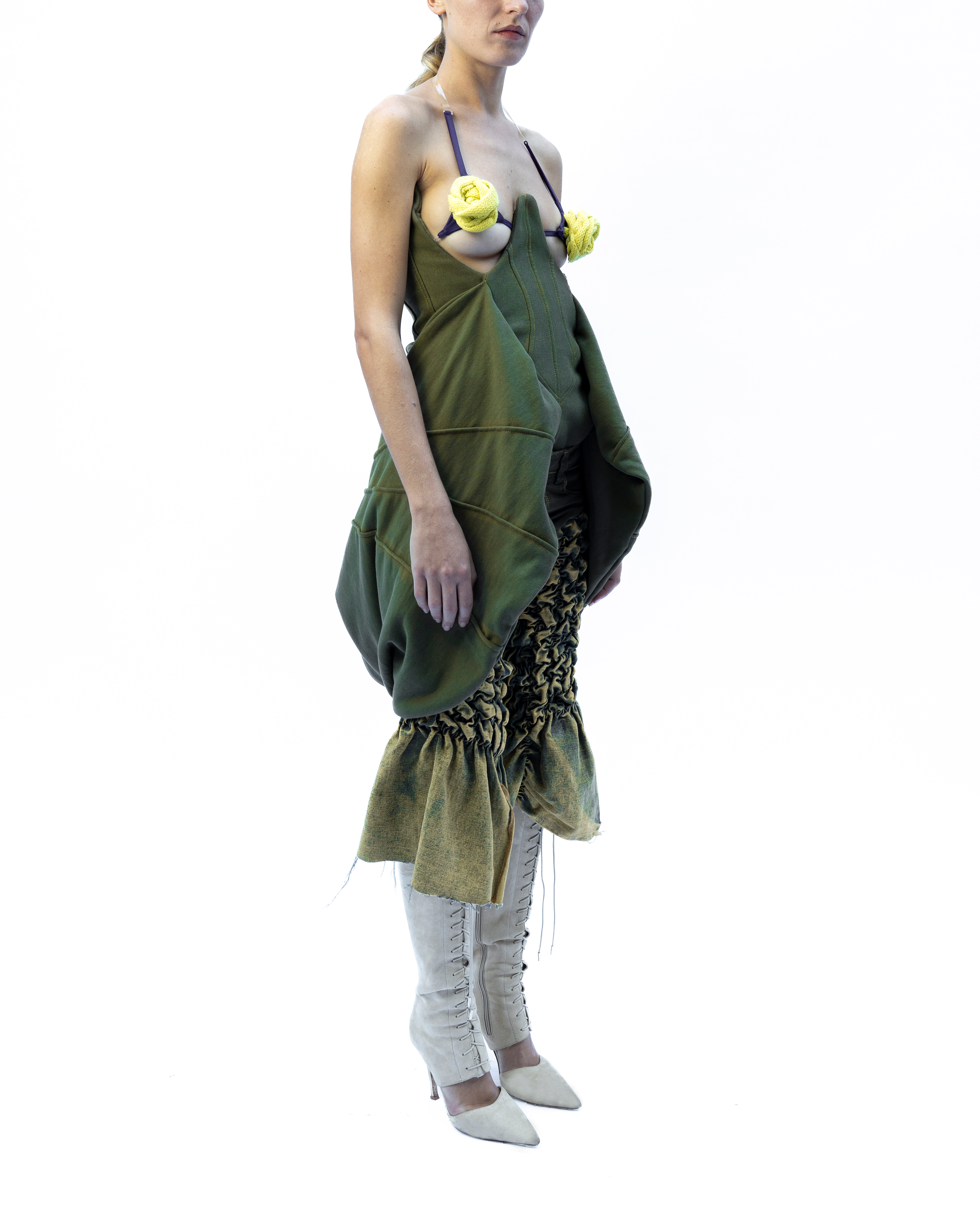 Ruffle pinocchietto