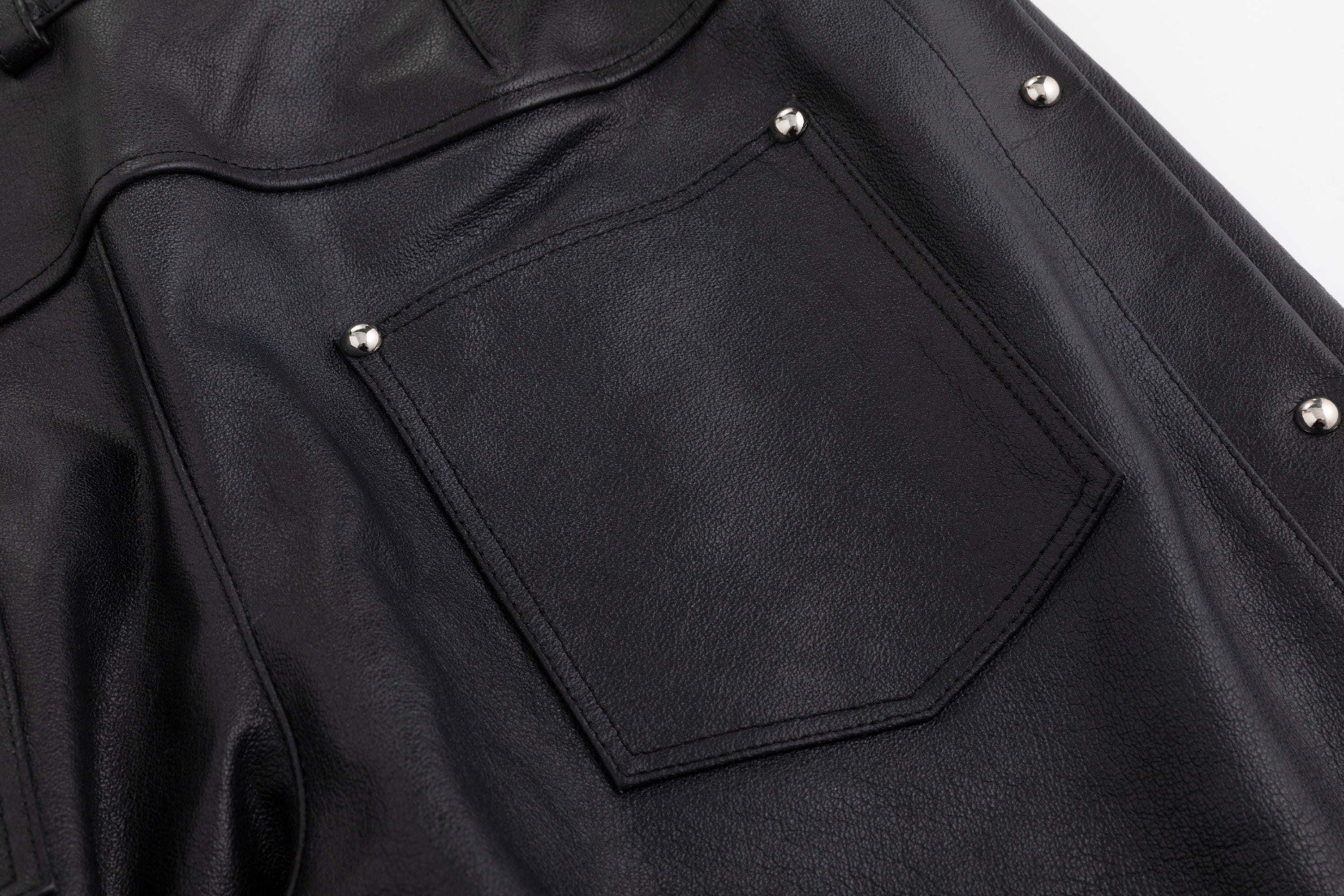 Soren studded leather pants