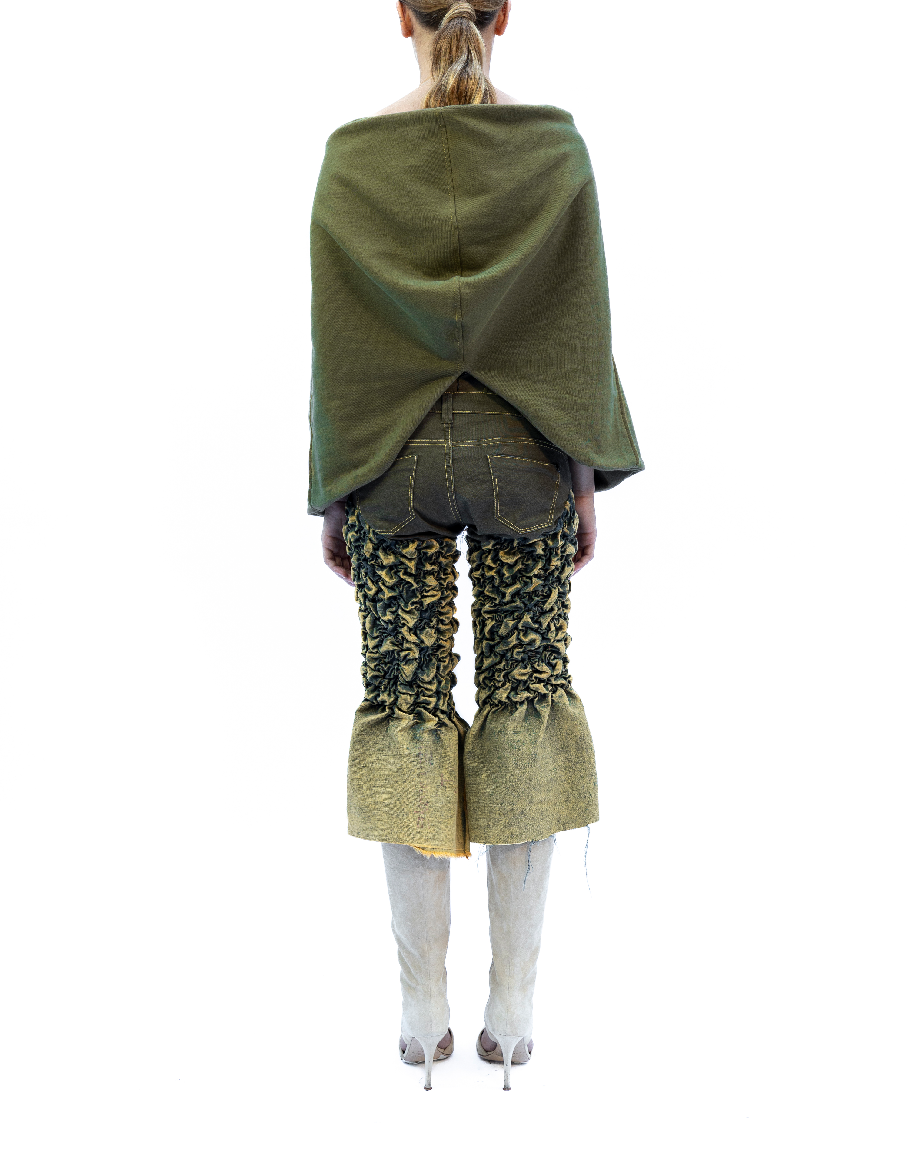 Ruffle pinocchietto