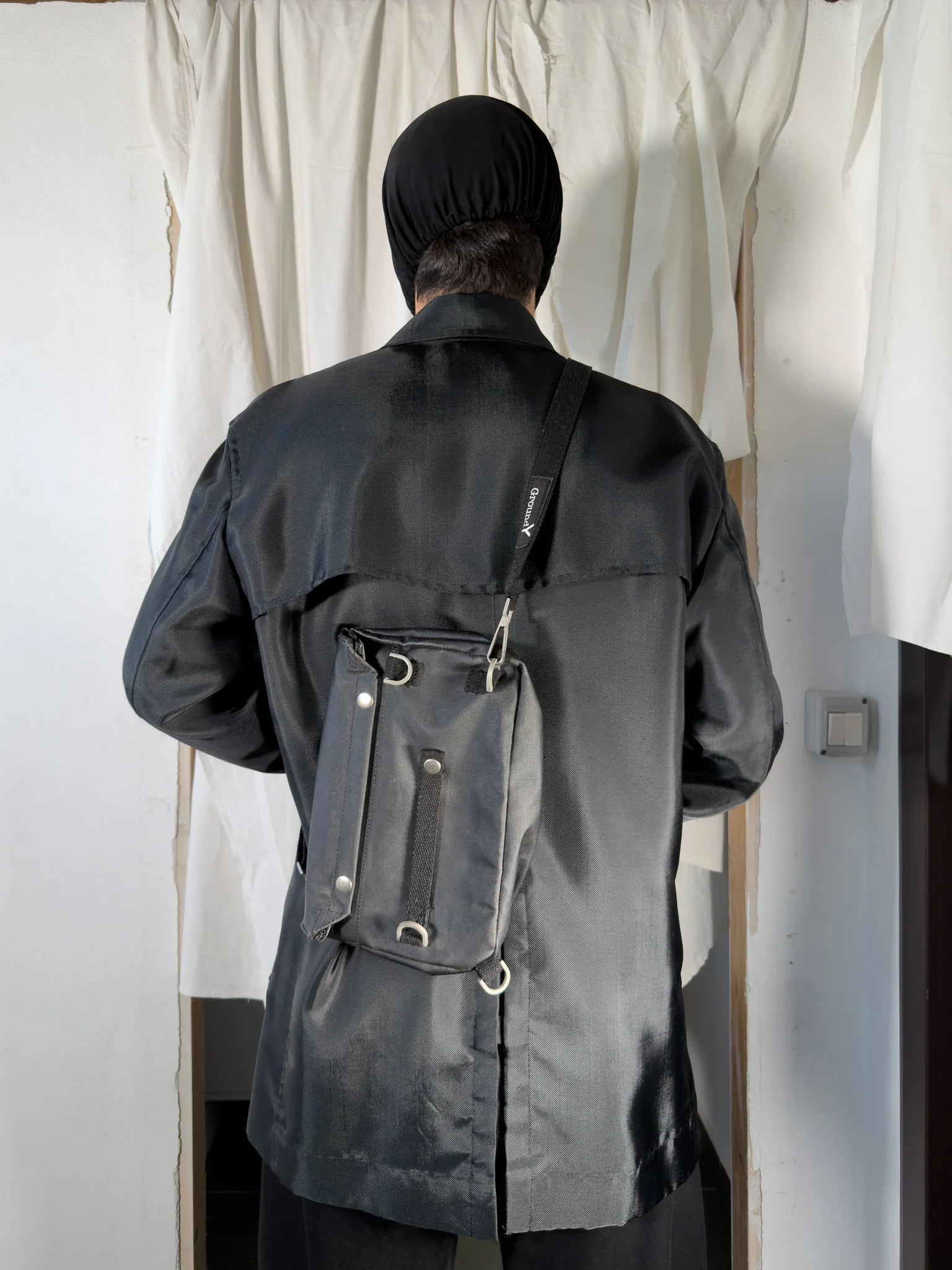 Yohji yamamoto ground y shoulder bag