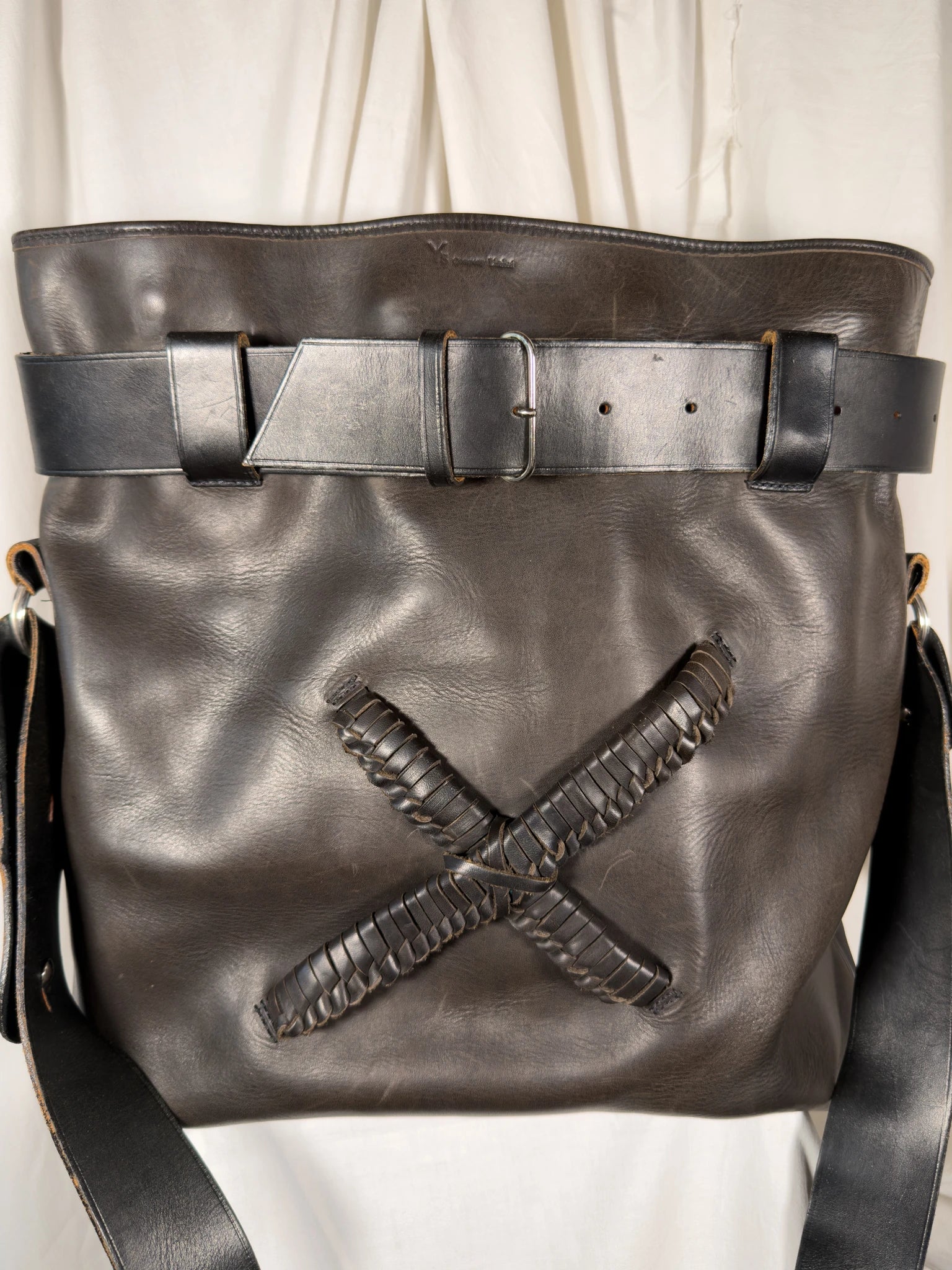Y's yohji yamamoto 1990s leather belt bag