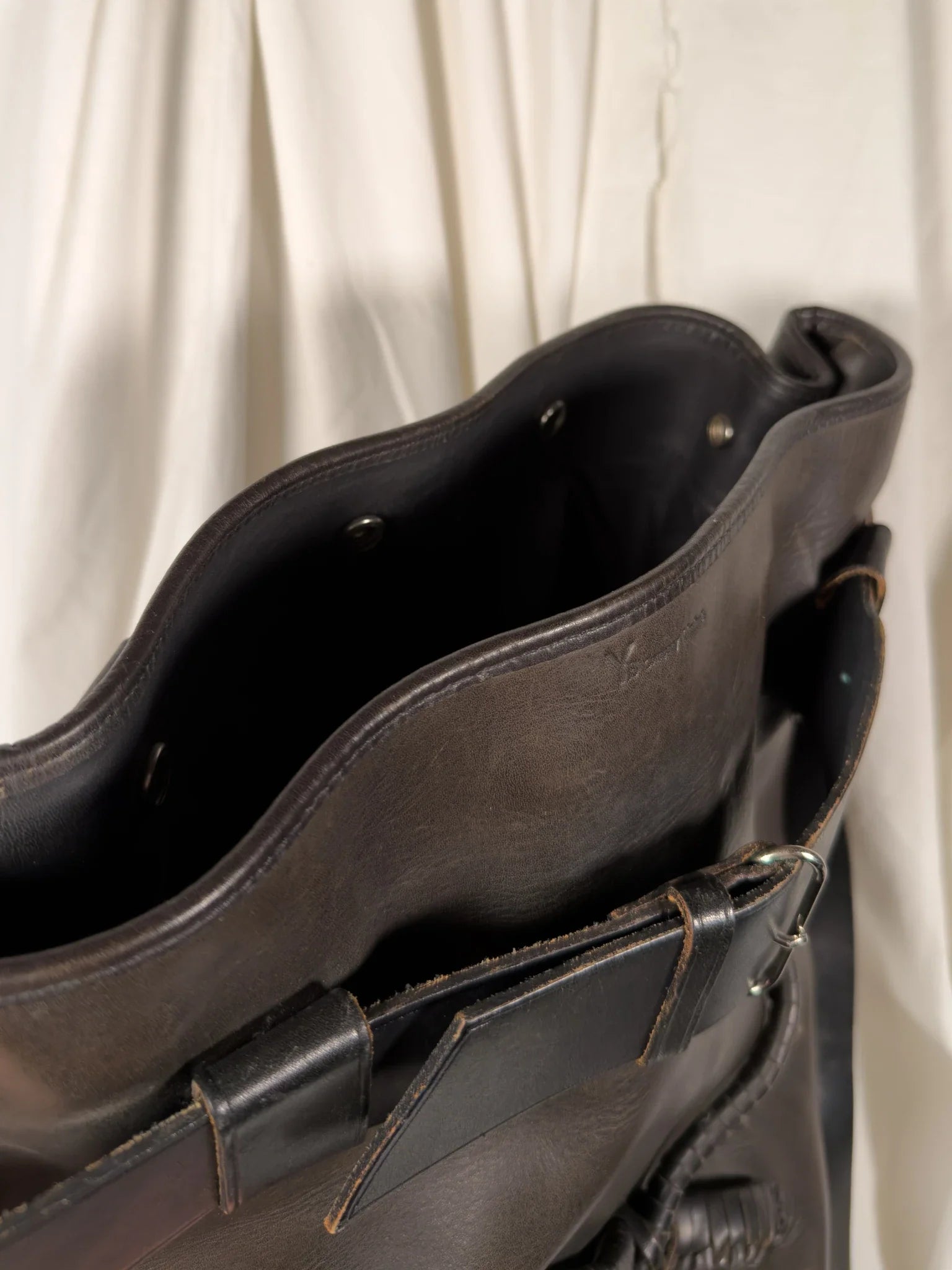 Y's yohji yamamoto 1990s leather belt bag