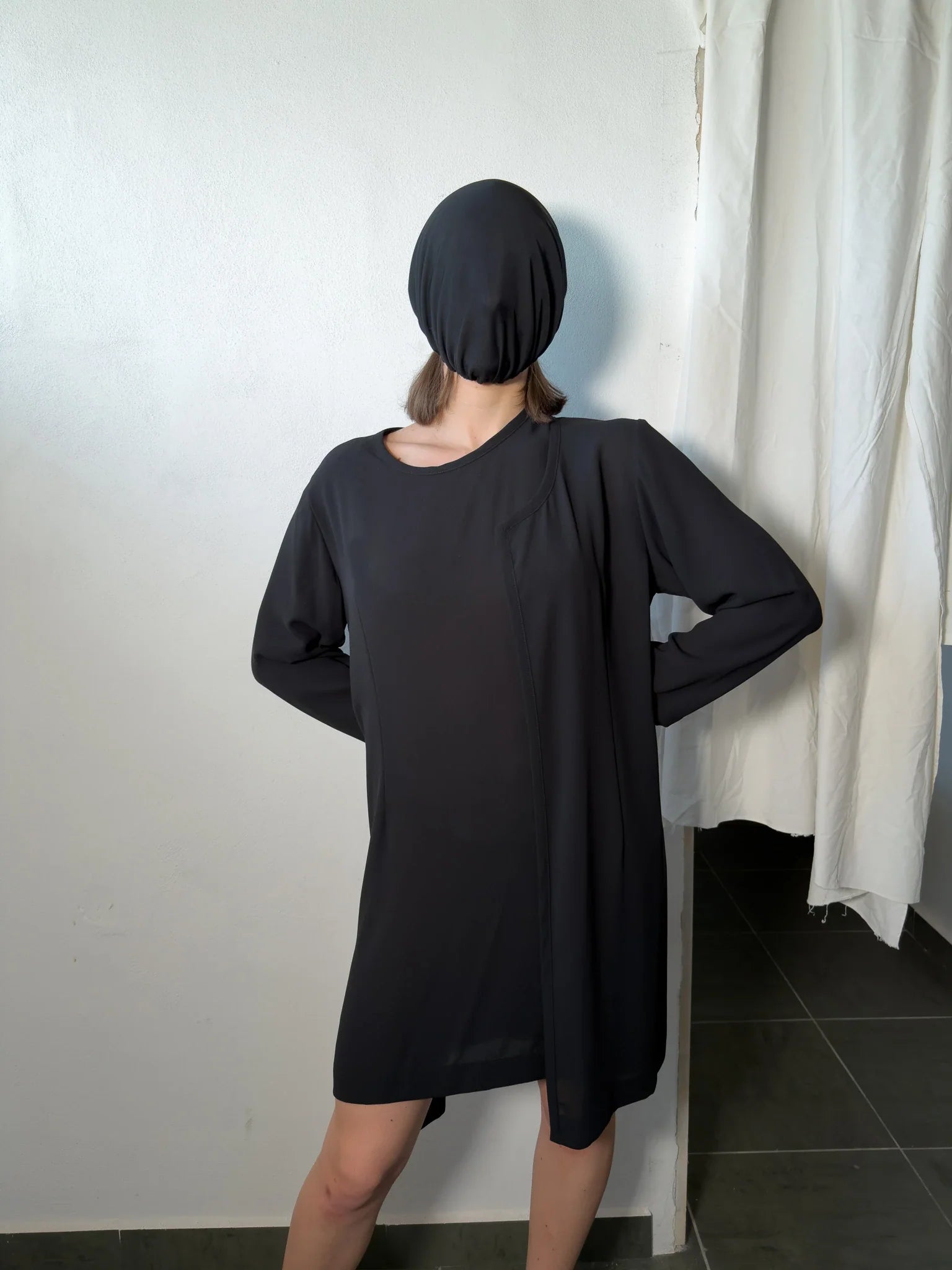 Comme des garçons a/w 1991 asymmetrical dress