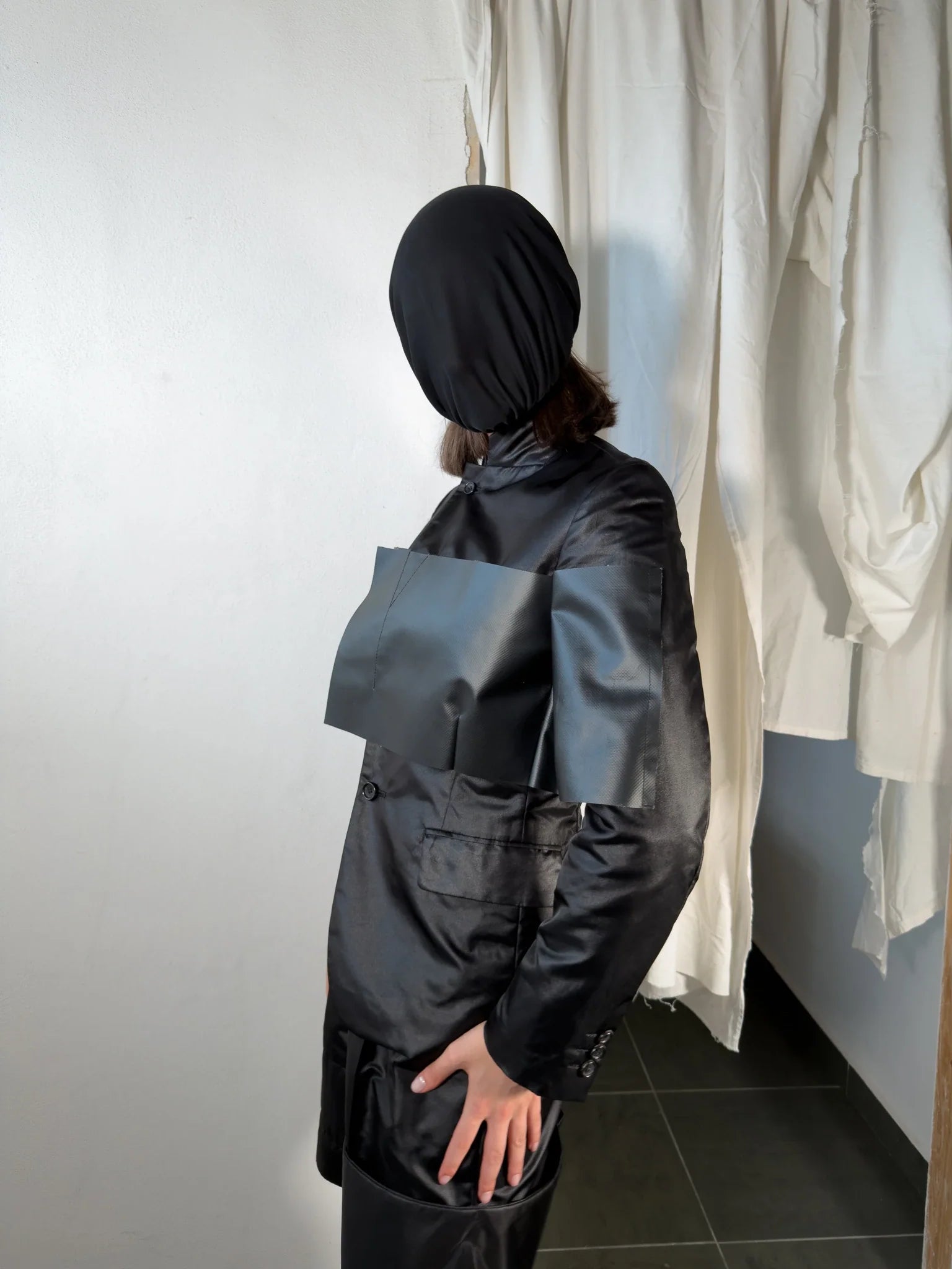 Comme des garçons s/s 2011 panel jacket