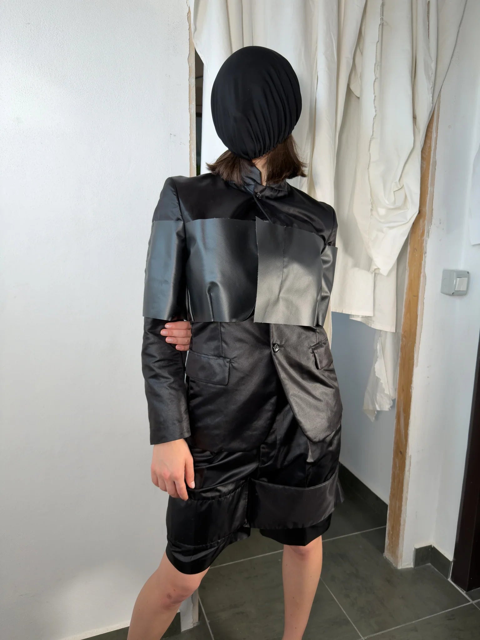 Comme des garçons s/s 2011 panel jacket