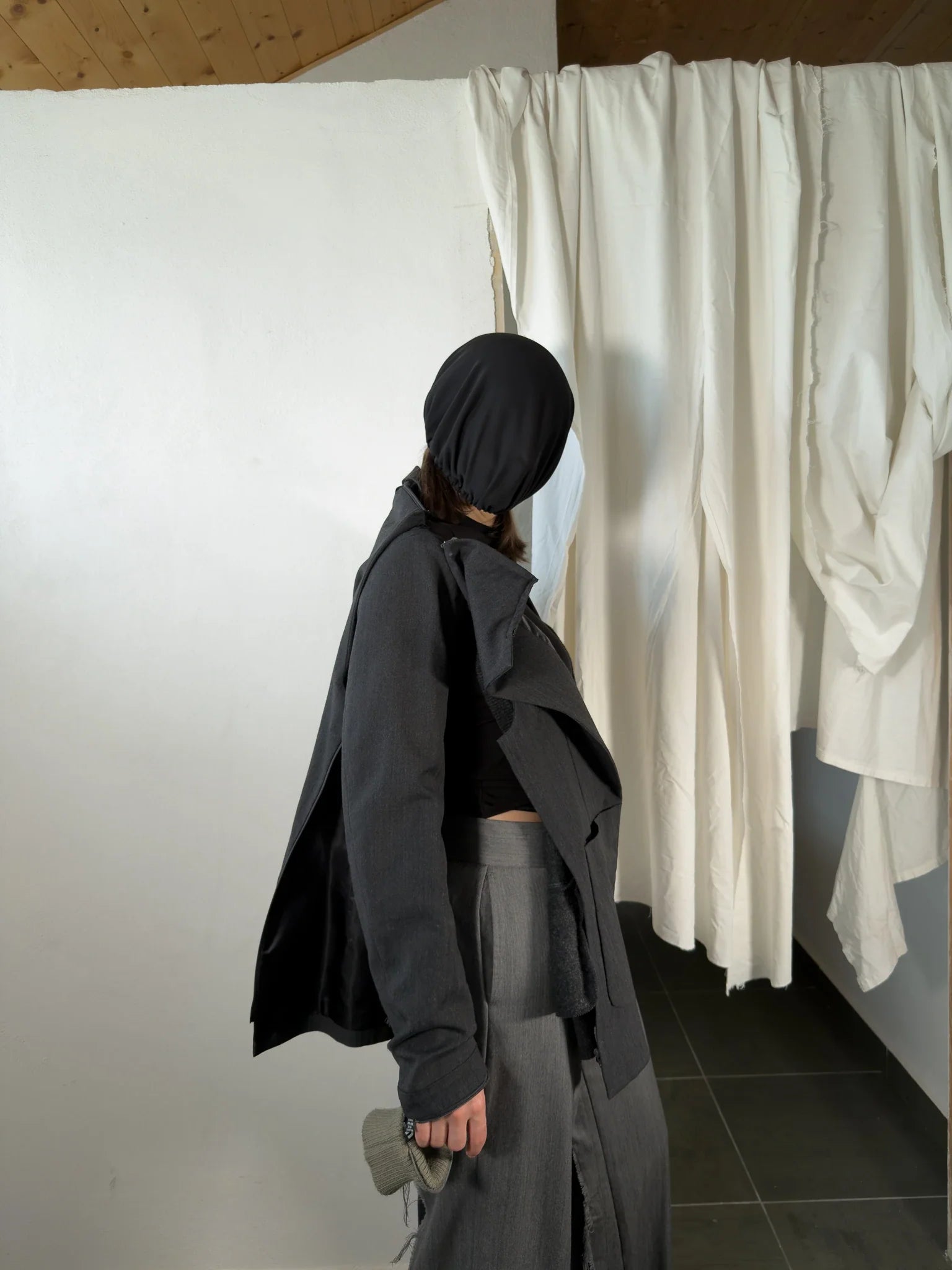 Undercover "small parts" a/w 98-99 deconstructed cardigan-jacket