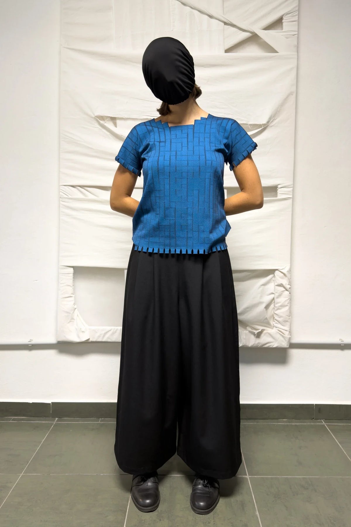 Issey miyake pleats please a/w 2007 geometric t-shirt