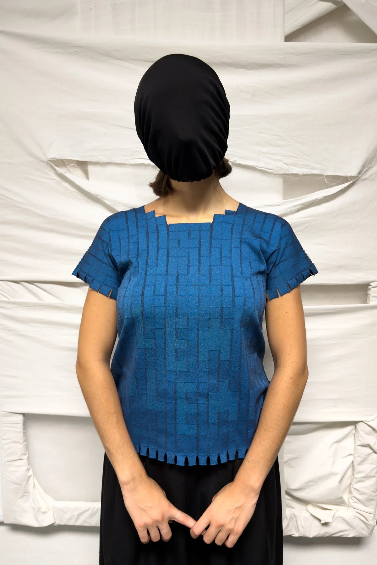 Issey miyake pleats please a/w 2007 geometric t-shirt