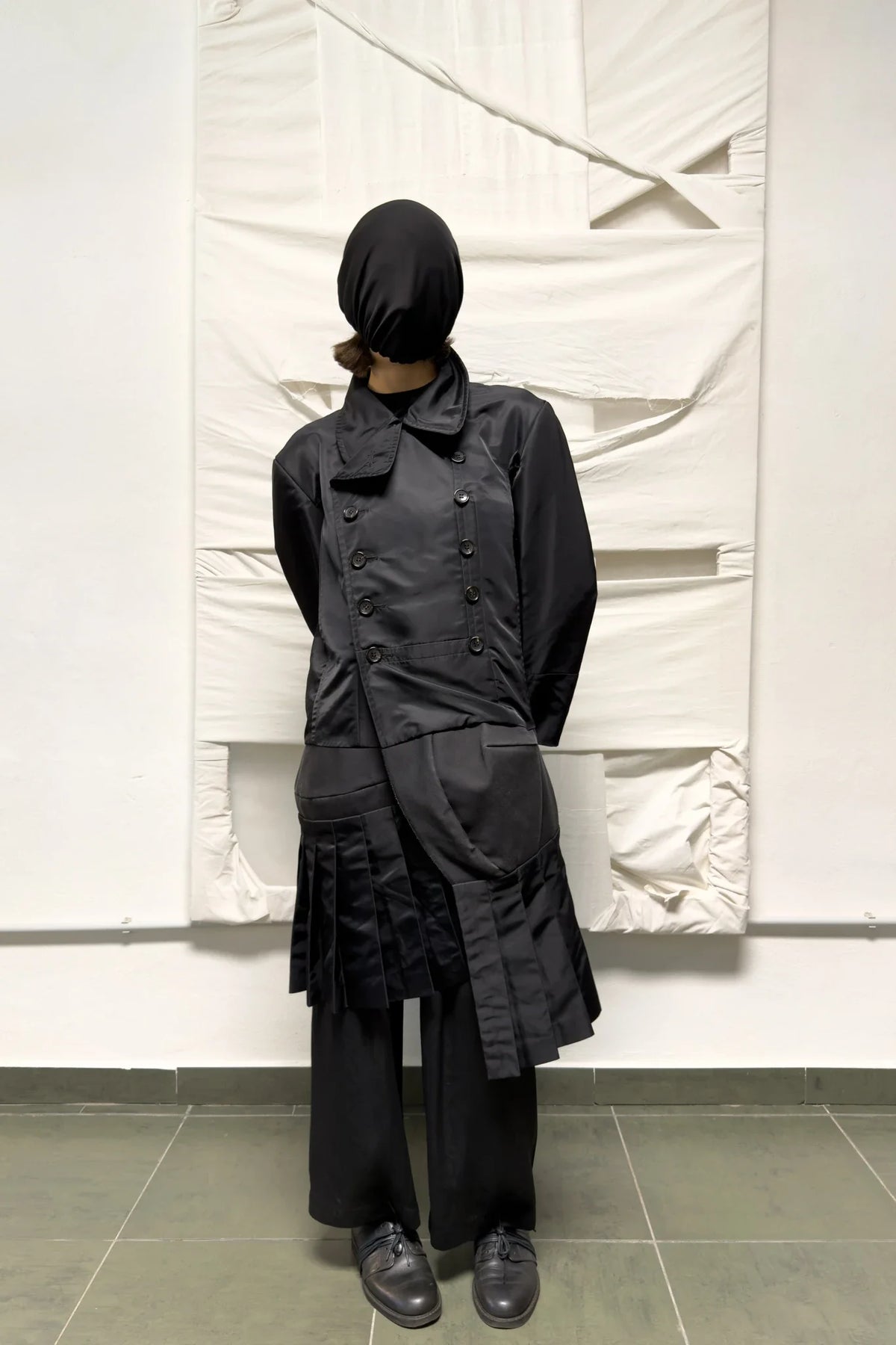 Comme des garçons s/s 2009 deconstructed trench coat
