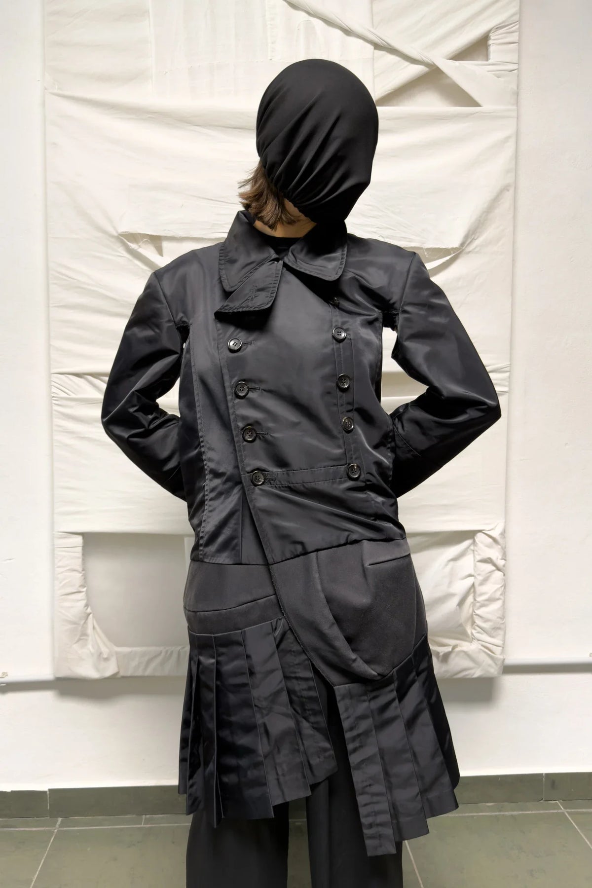Comme des garçons s/s 2009 deconstructed trench coat