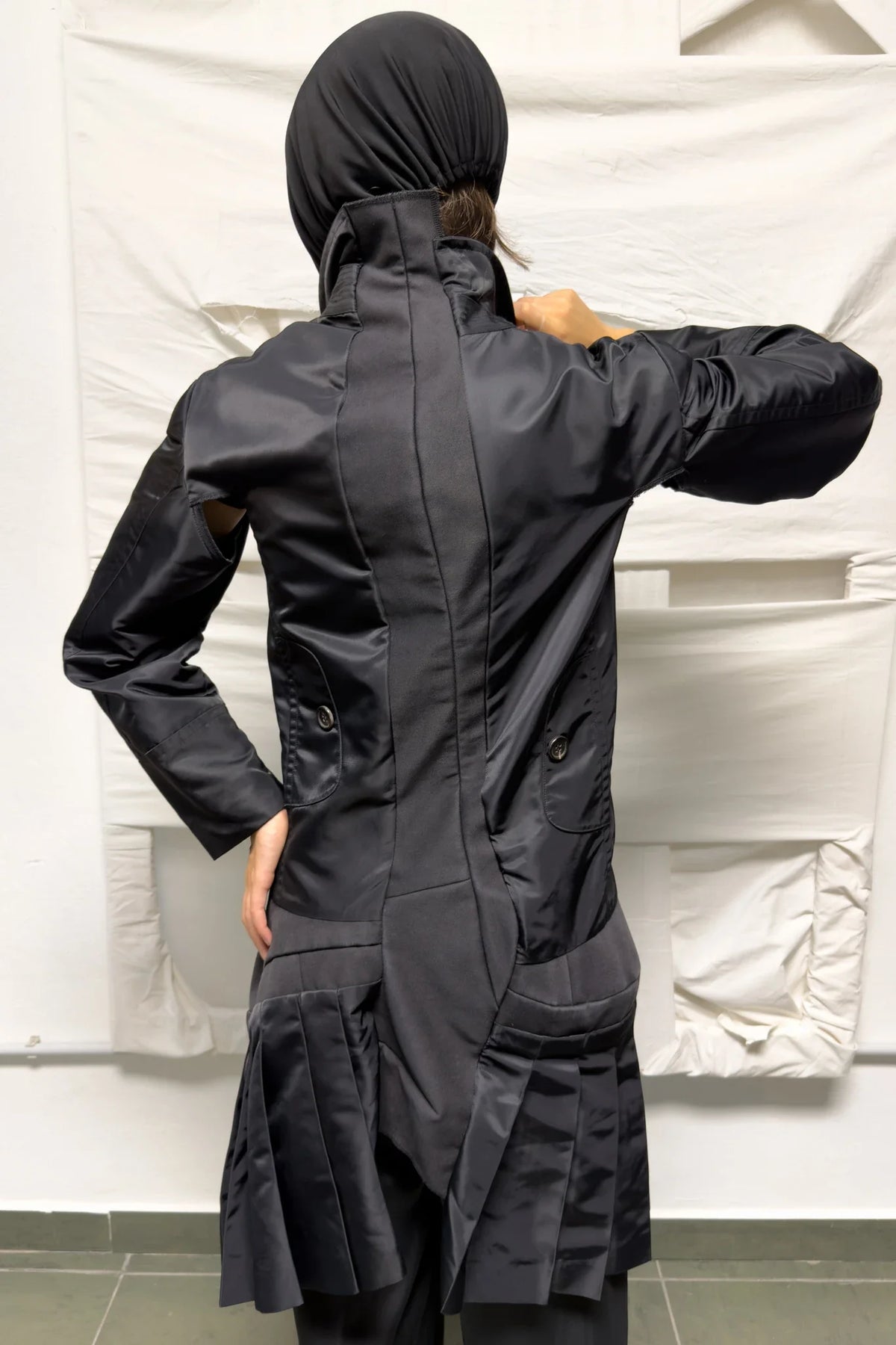 Comme des garçons s/s 2009 deconstructed trench coat