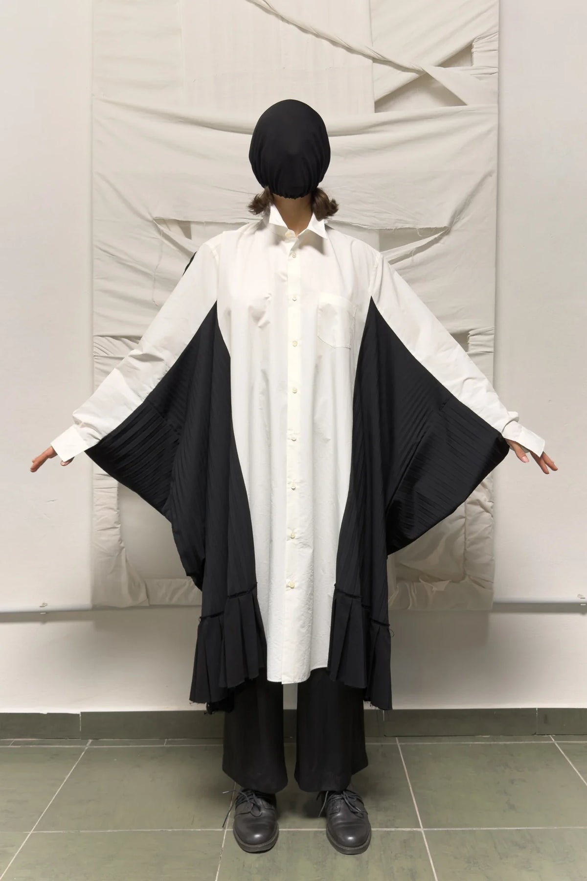 Junya watanabe a/w 2021 oversized flying shirt dress