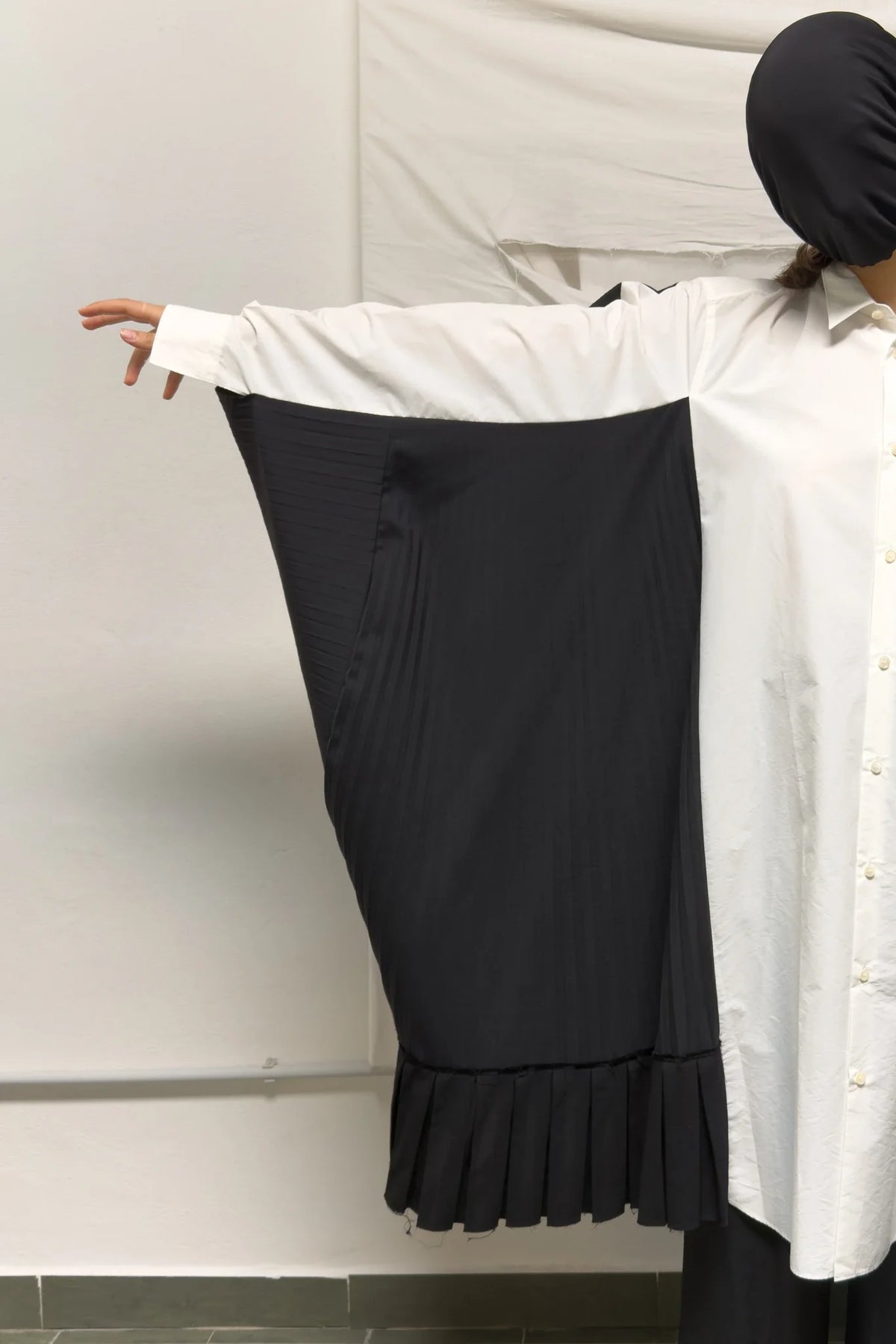 Junya watanabe a/w 2021 oversized flying shirt dress