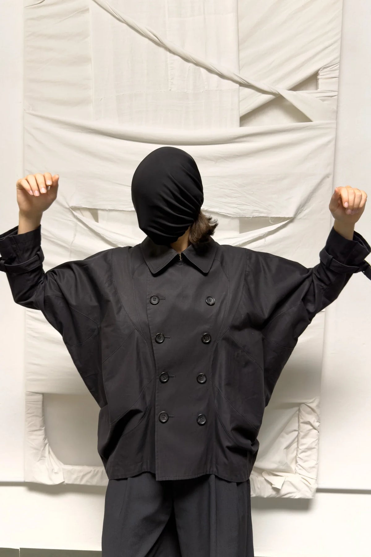 Junya watanabe s/s 2013 cropped trench coat