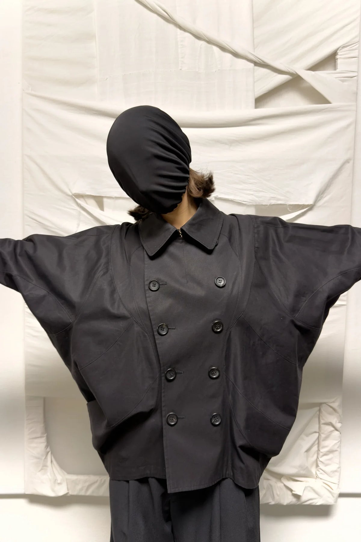 Junya watanabe s/s 2013 cropped trench coat
