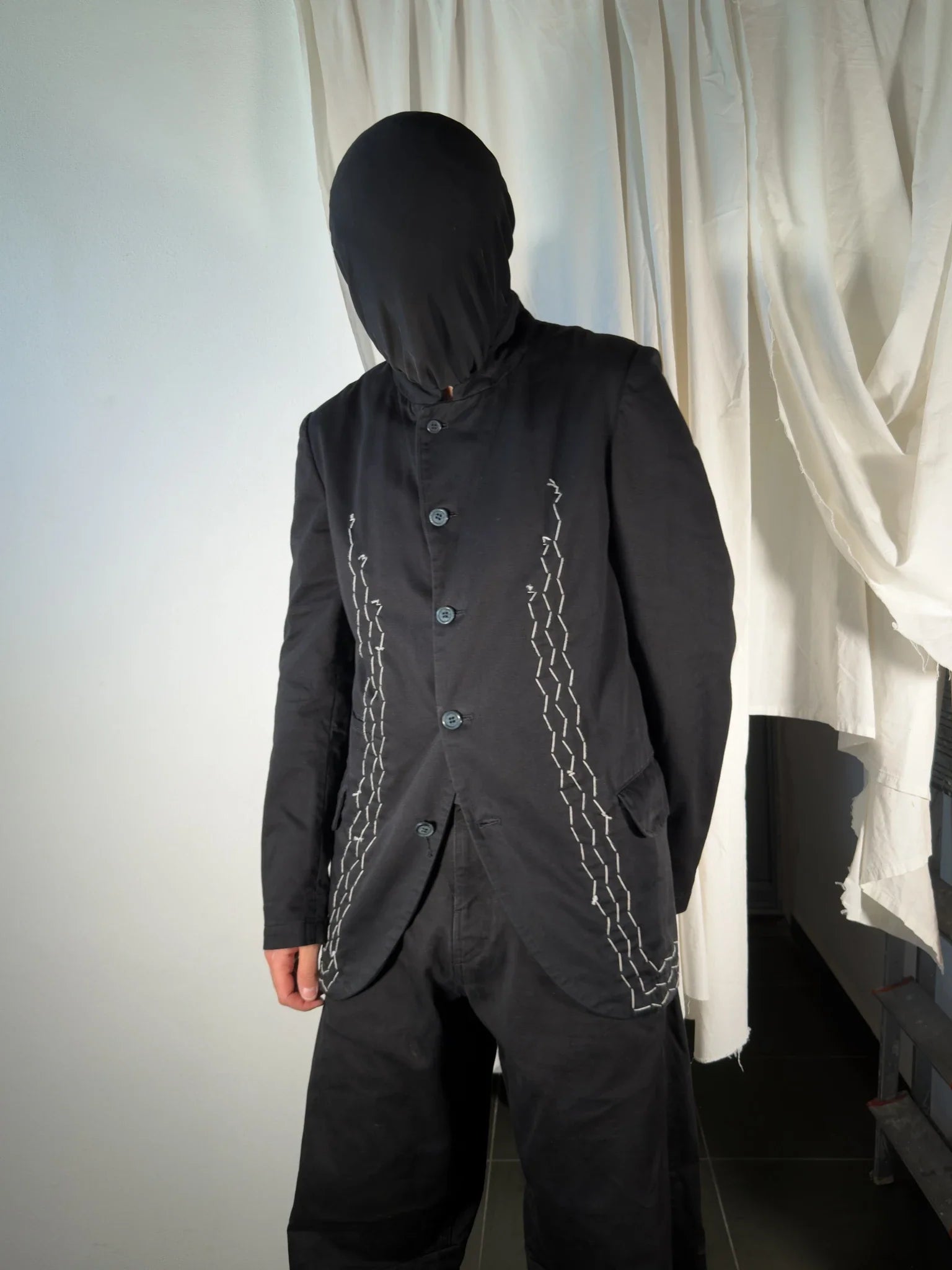 Comme des garçons homme plus evergreen 2000s chains jacket