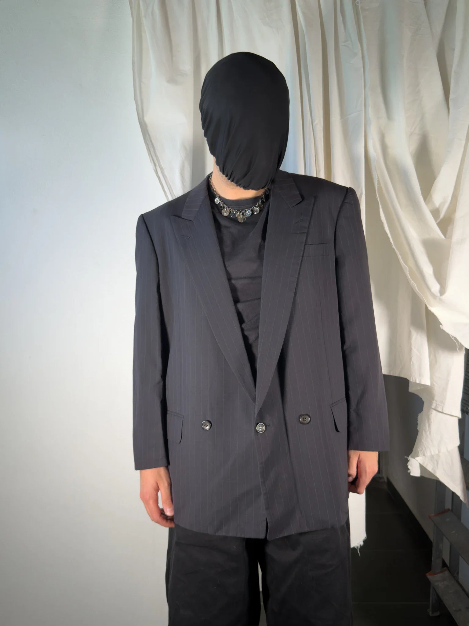 Comme des garçons homme deux a/w 1993 oversized three-button jacket
