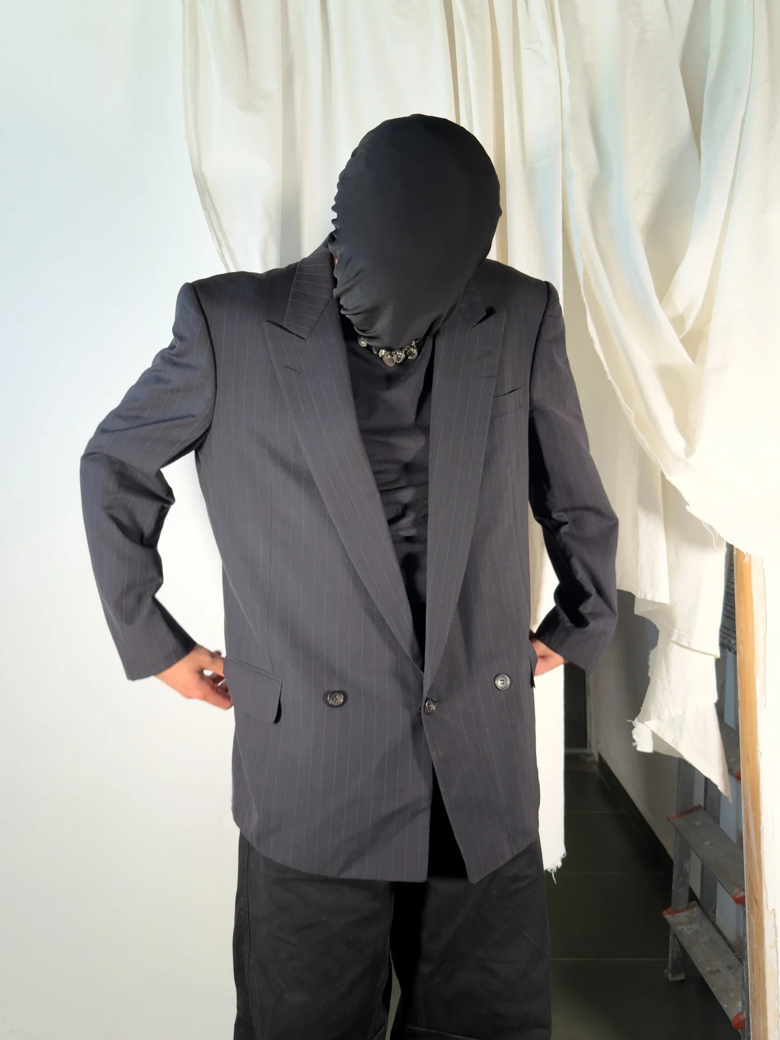 Comme des garçons homme deux a/w 1993 oversized three-button jacket