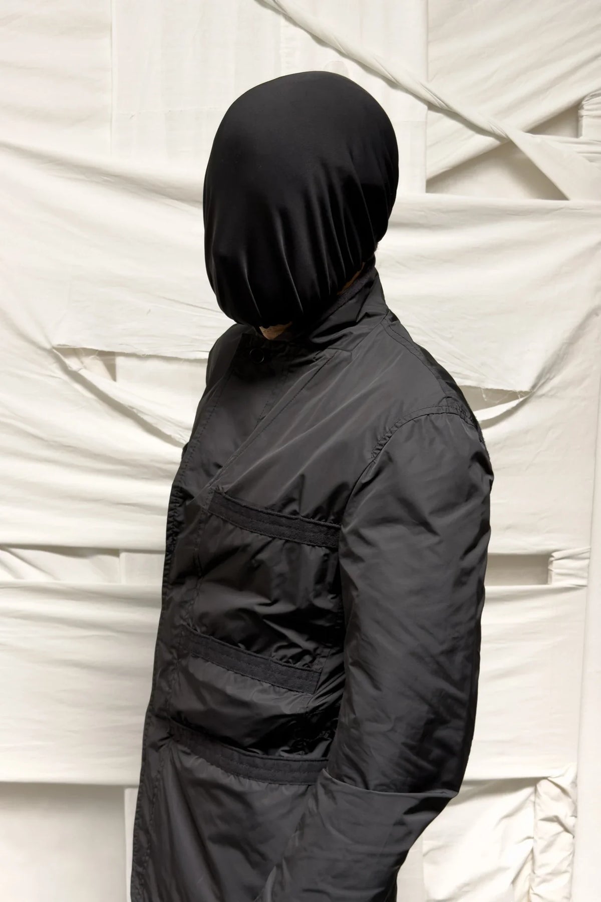 Issey miyake men a/w 2011 stripes three pockets jacket