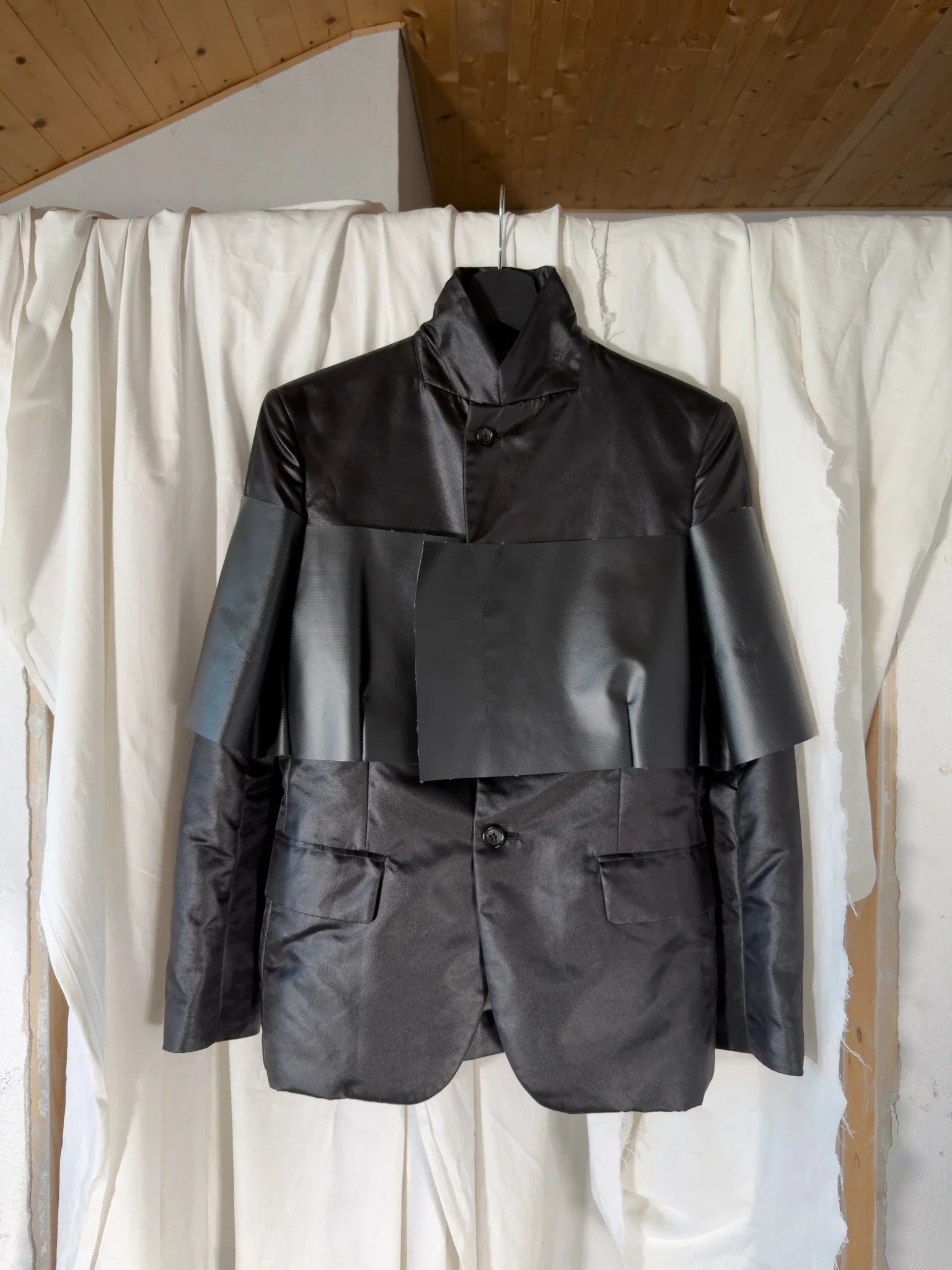 Comme des garçons s/s 2011 panel jacket