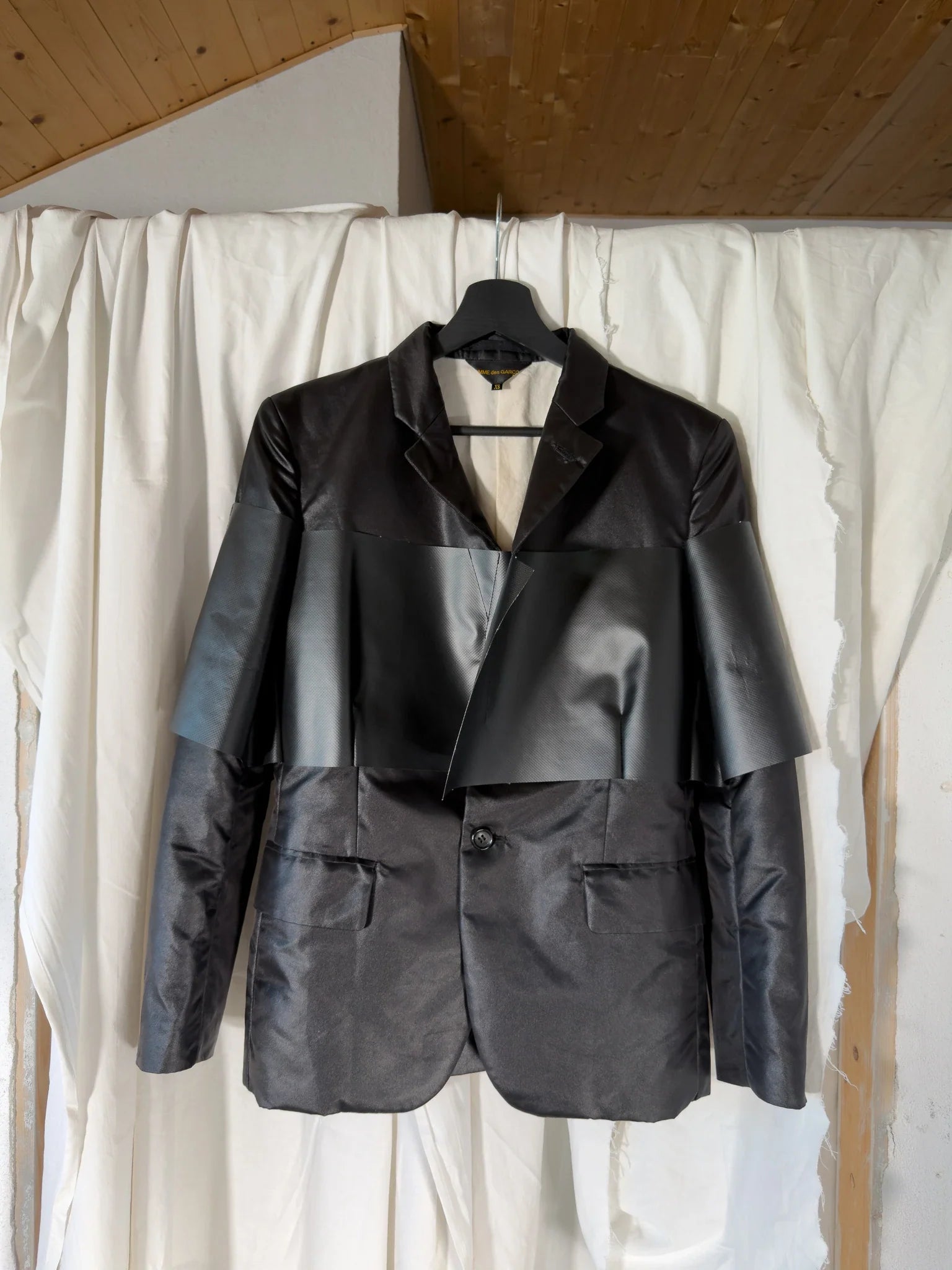 Comme des garçons s/s 2011 panel jacket
