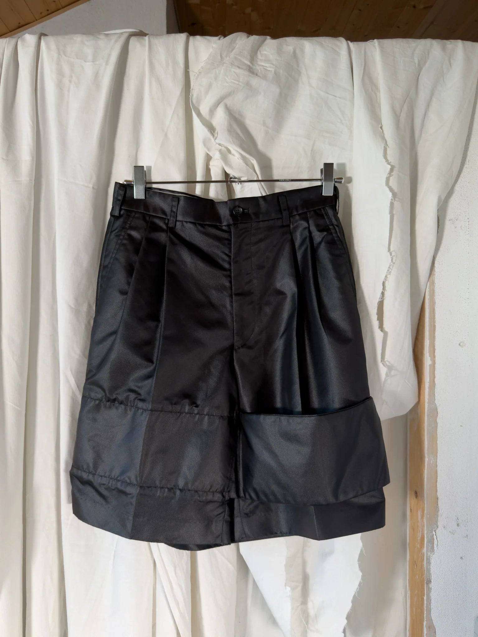 Comme des garçons s/s 2011 asymmetrical shorts