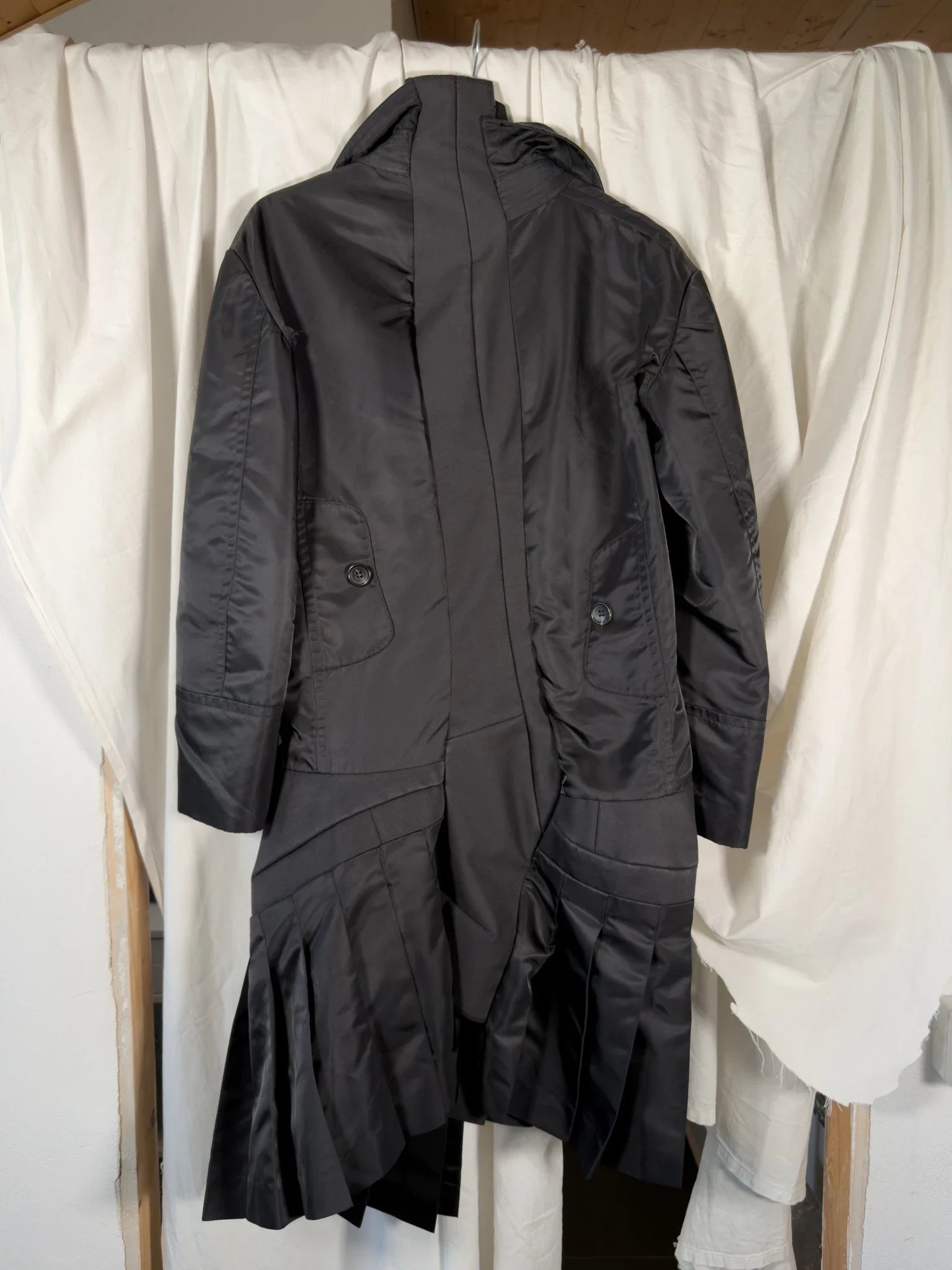 Comme des garçons s/s 2009 deconstructed trench coat