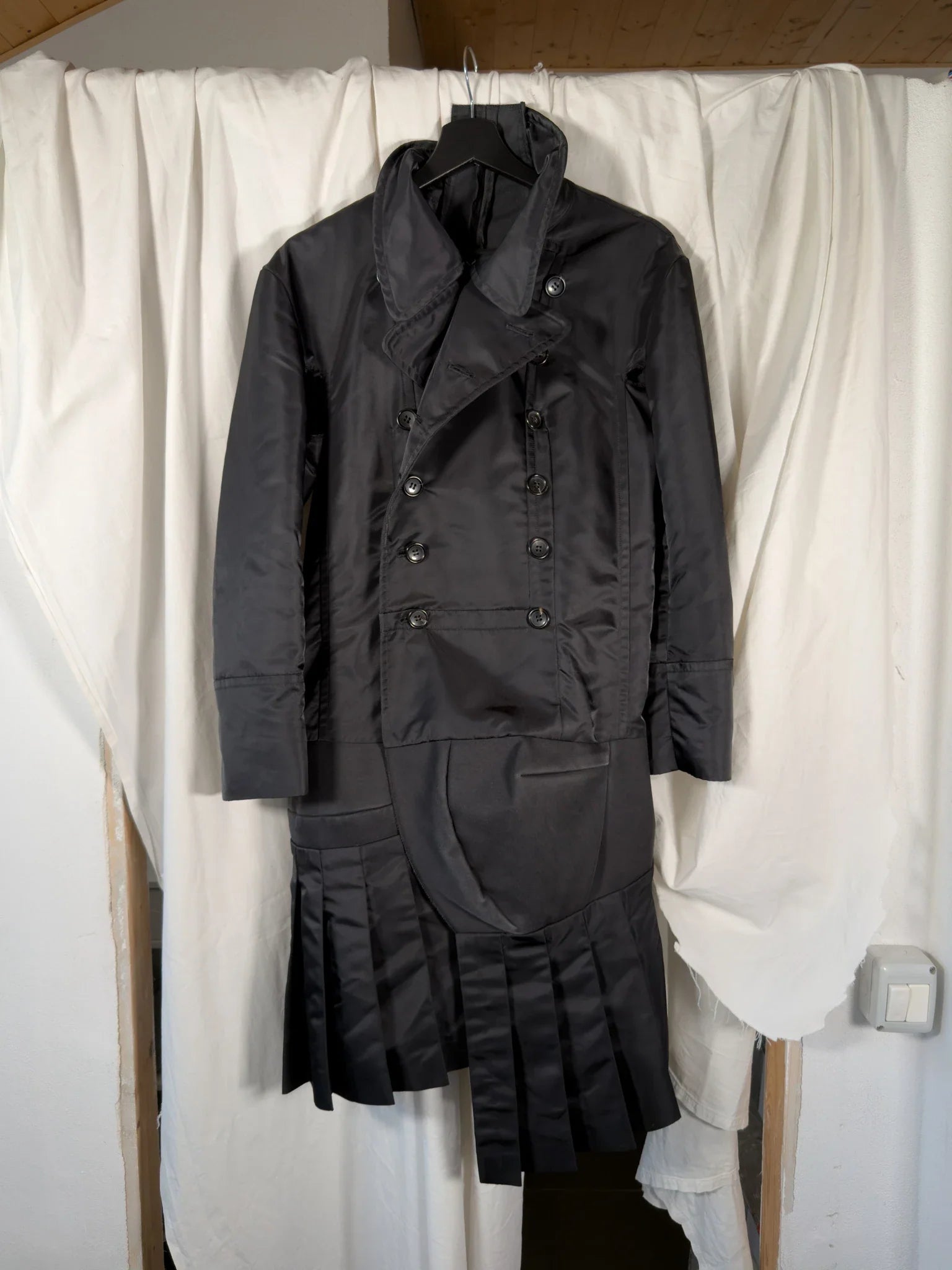Comme des garçons s/s 2009 deconstructed trench coat
