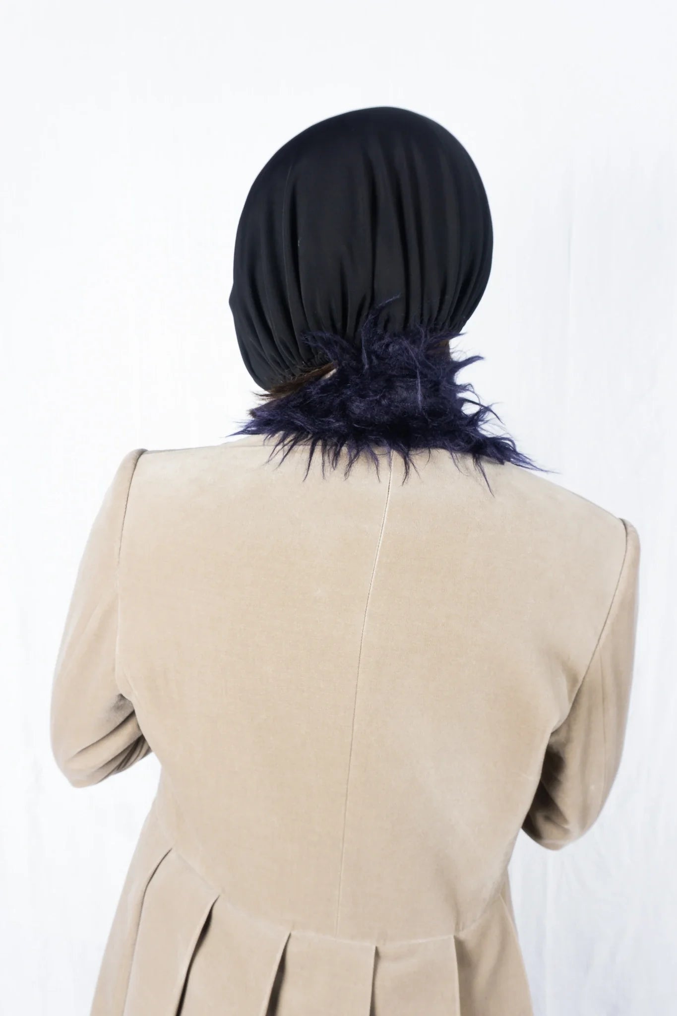 Undercover a/w 2016 pleated velvet coat