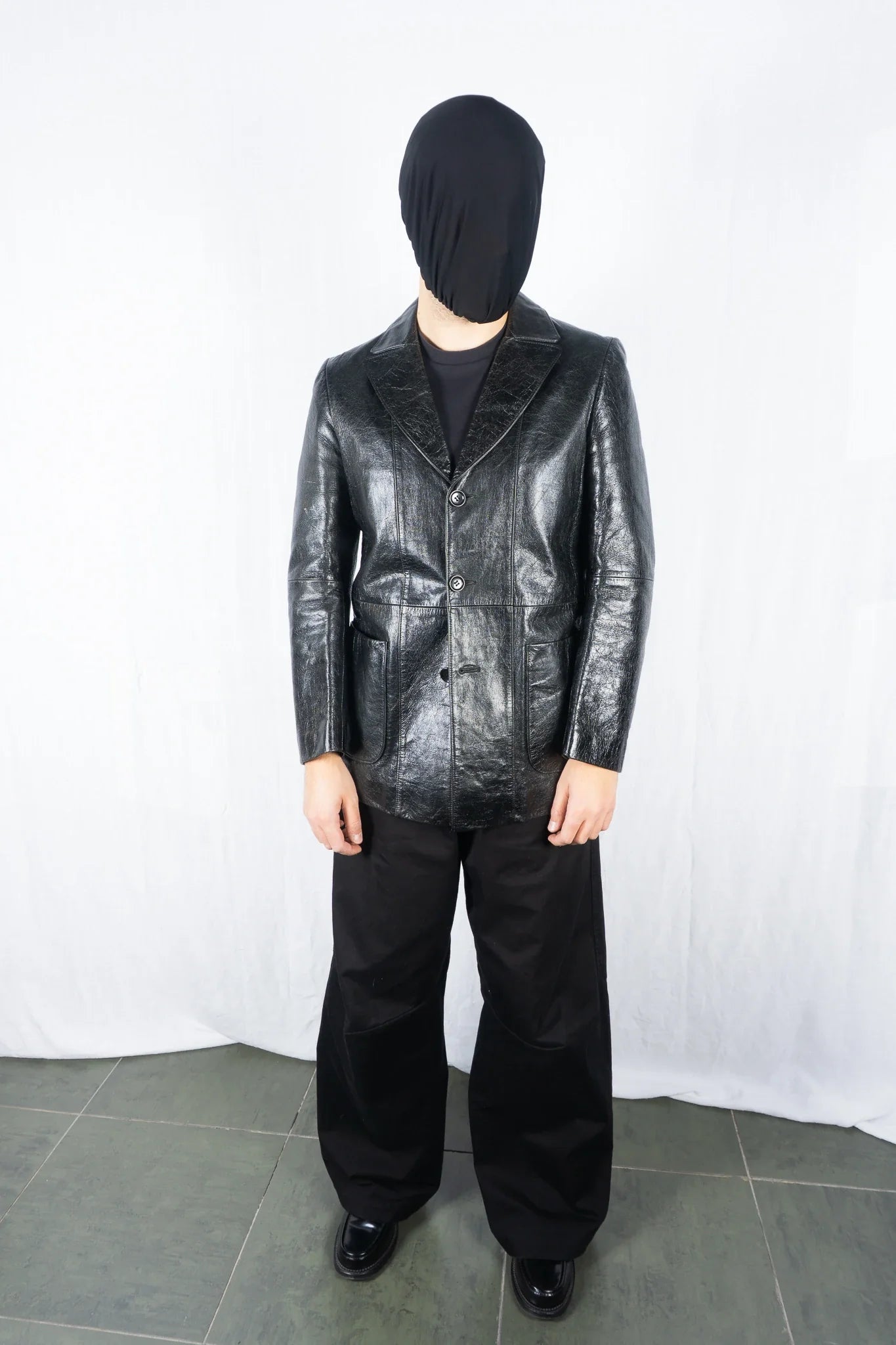 Masakï matsushïma homme 2000s goat leather jacket