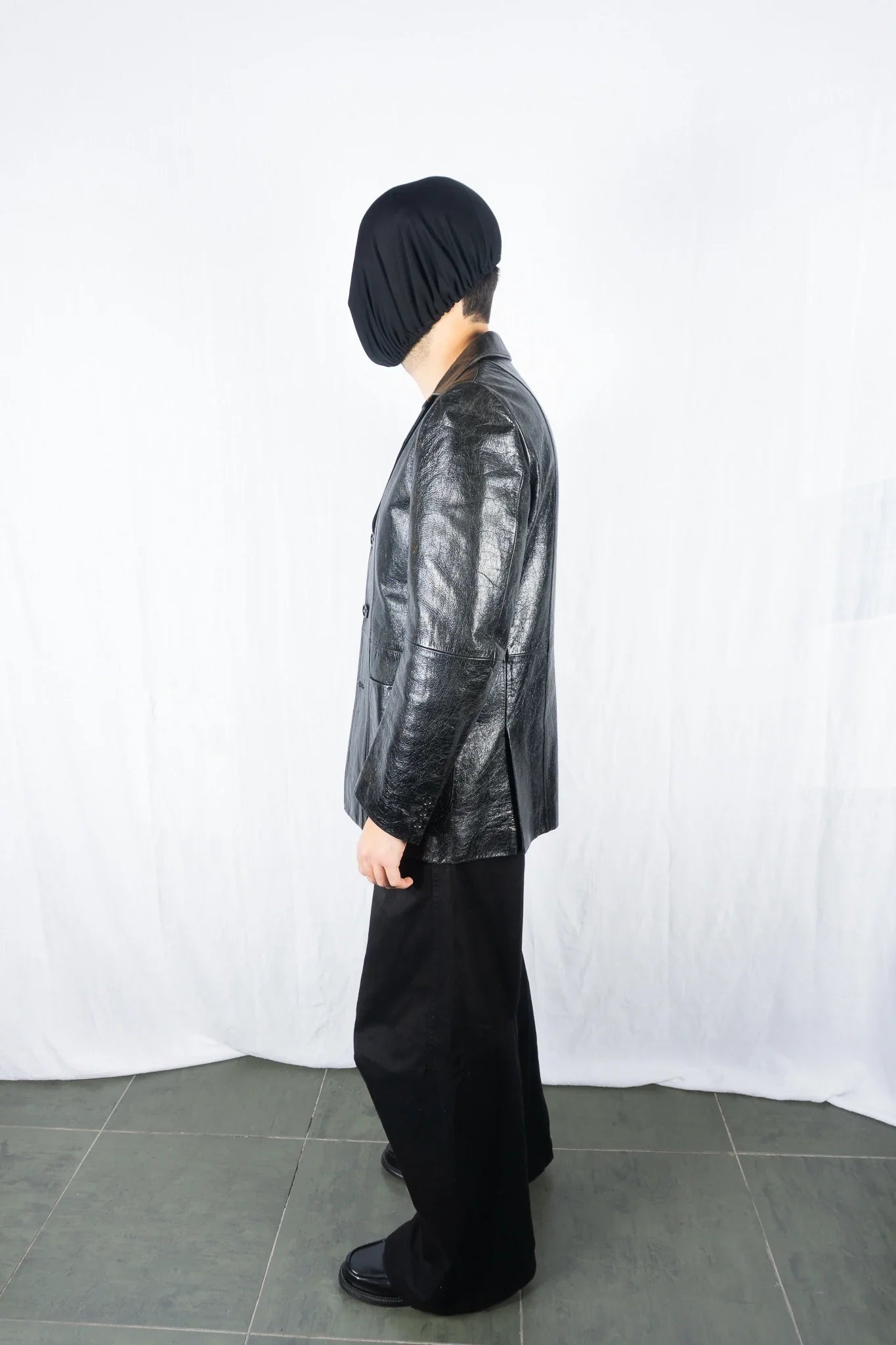 Masakï matsushïma homme 2000s goat leather jacket