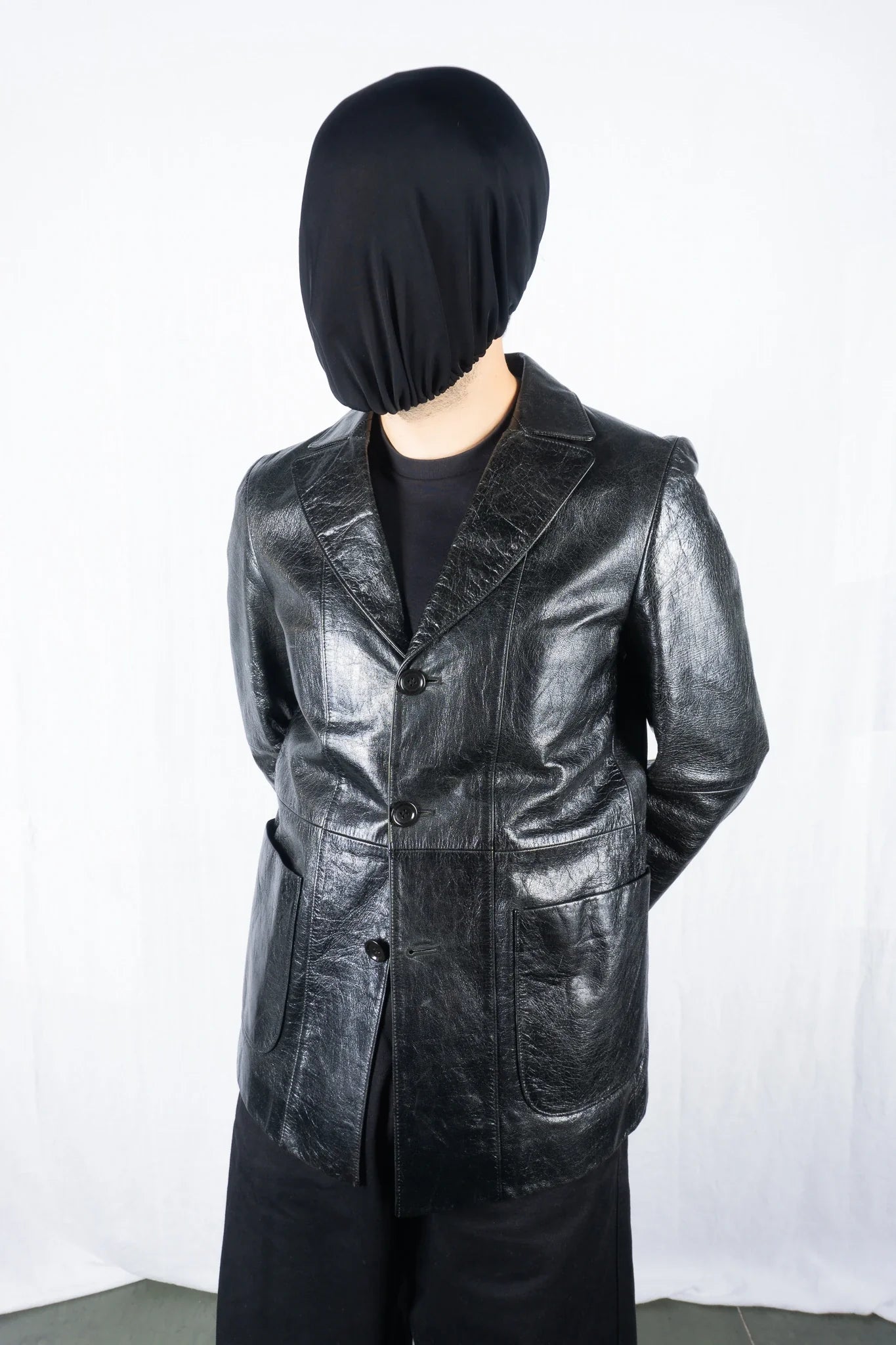 Masakï matsushïma homme 2000s goat leather jacket