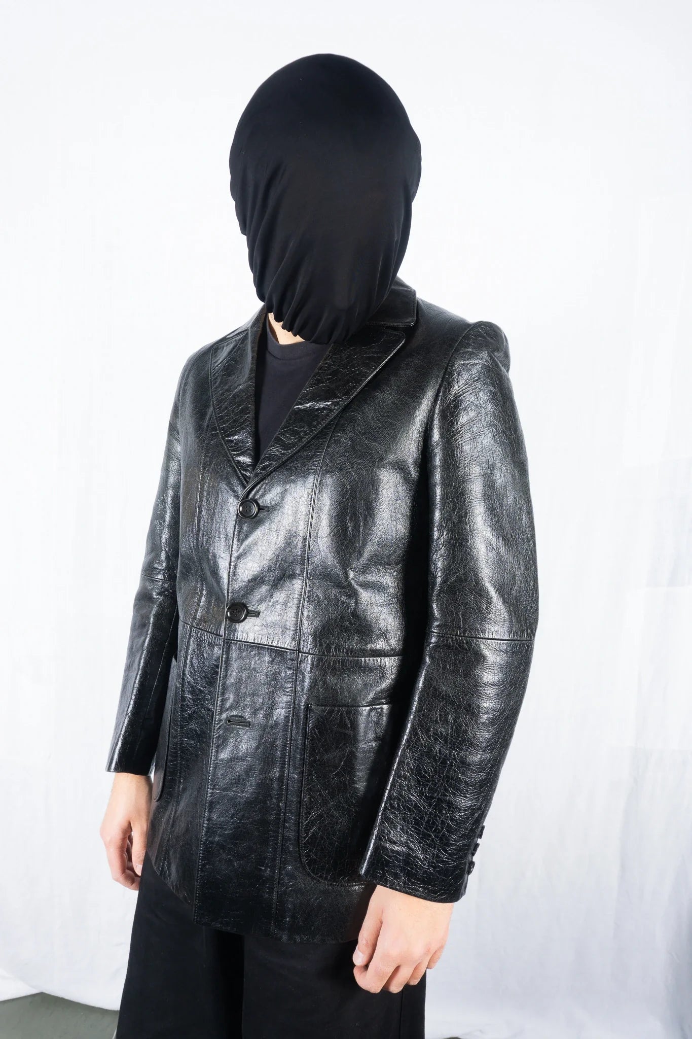 Masakï matsushïma homme 2000s goat leather jacket