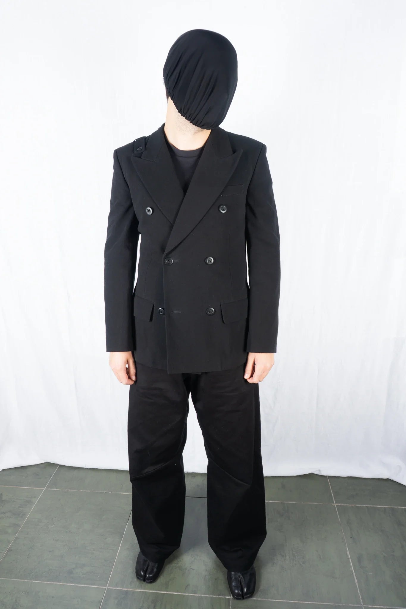 Yohji yamamoto pour homme a/w 2013 double-breasted jacket