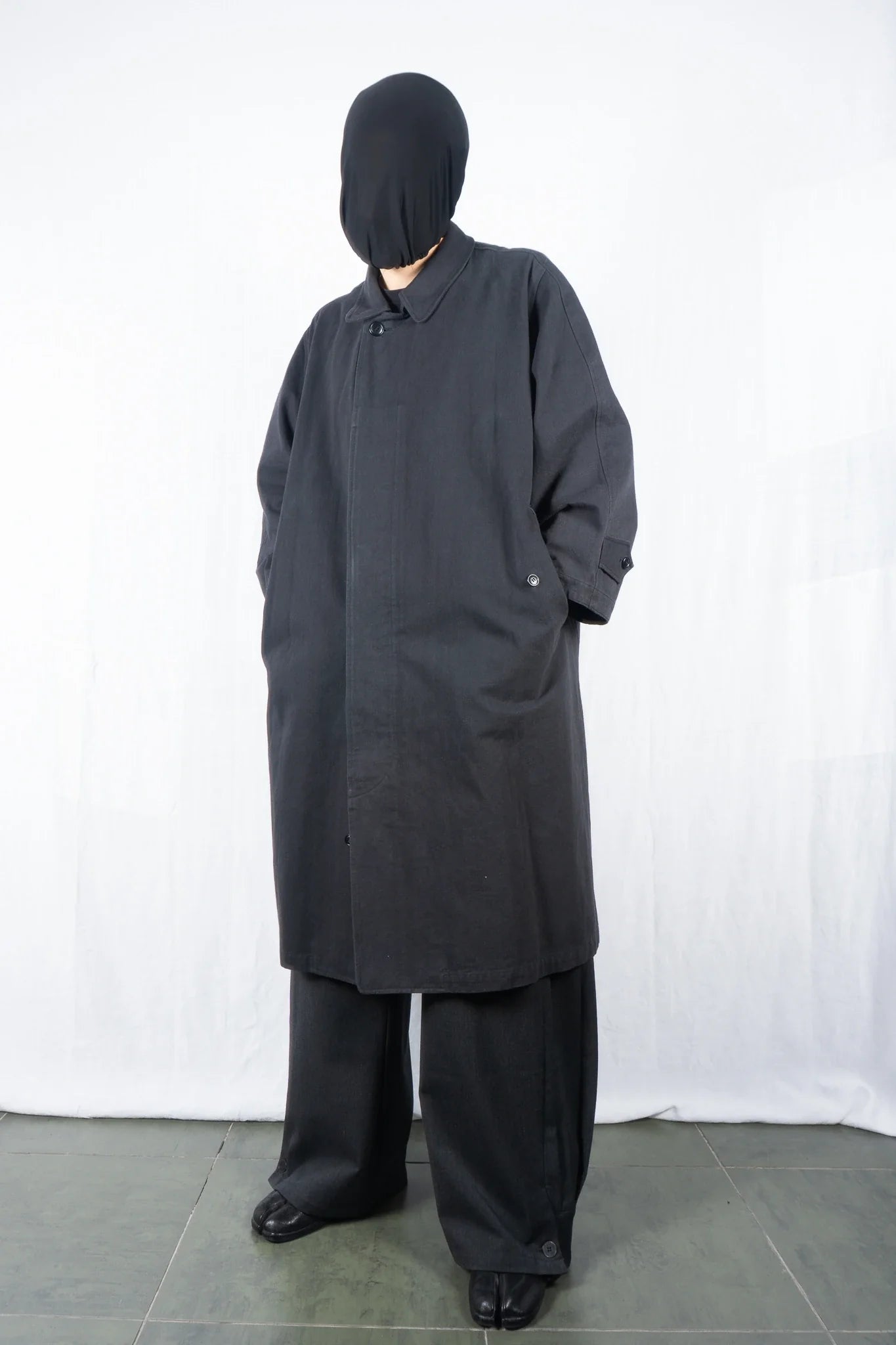 I.s. issey miyake sport 1980s oversize trench coat