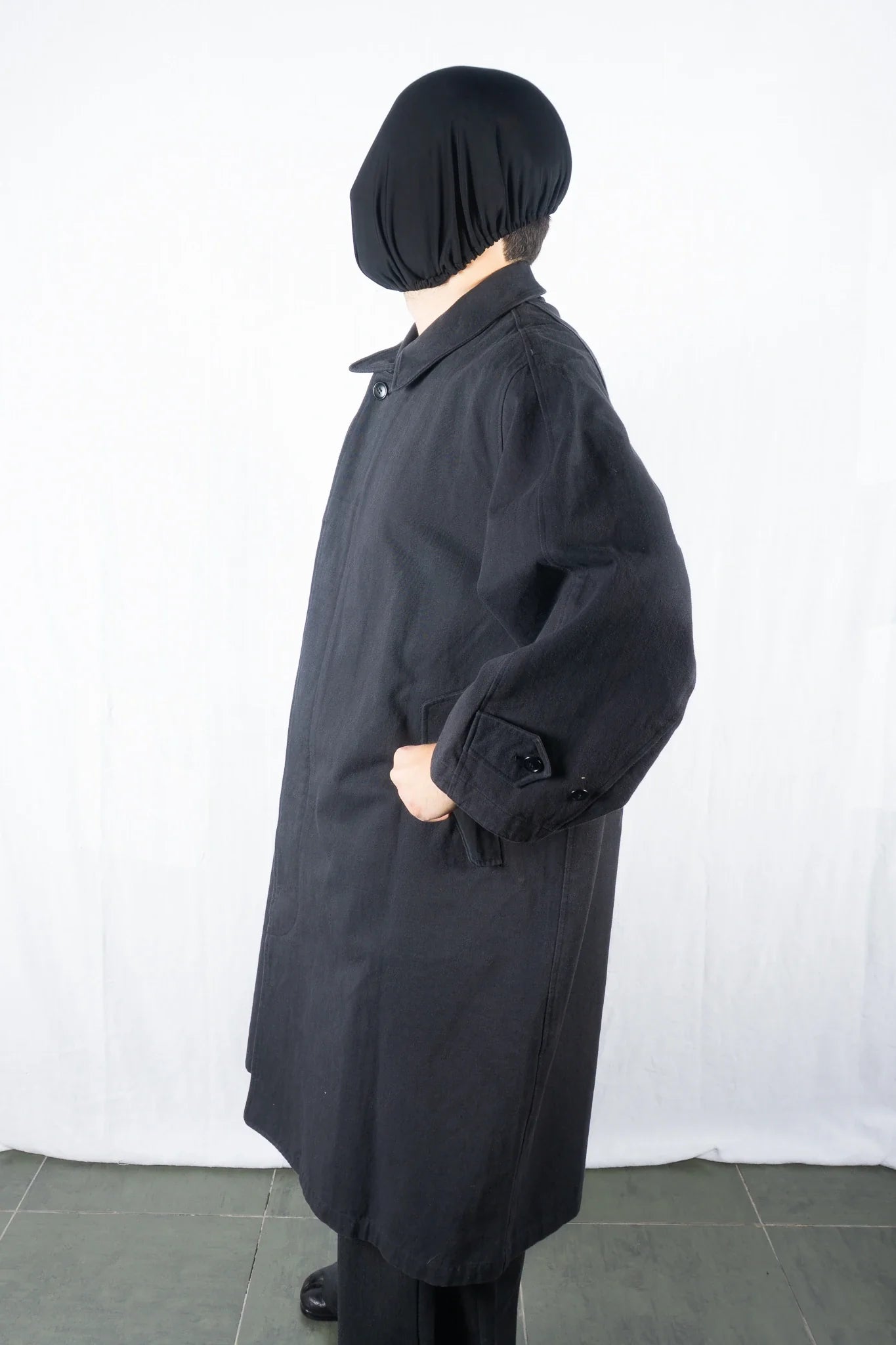 I.s. issey miyake sport 1980s oversize trench coat