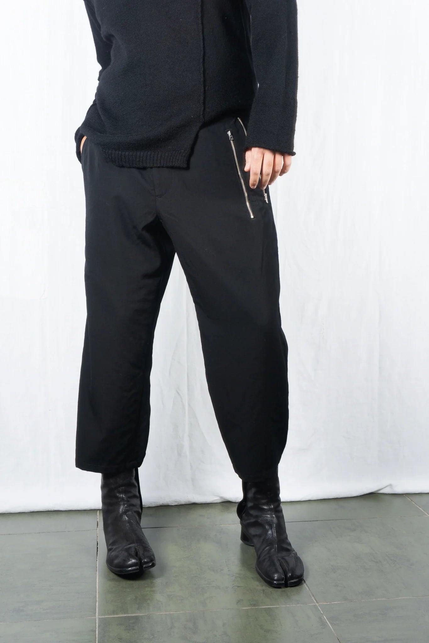 Yohji yamamoto pour homme s/s 2019 double zipper pants
