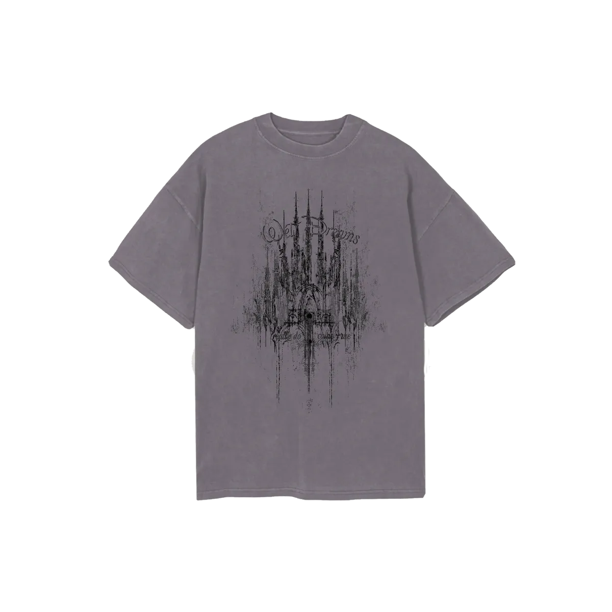 T- Shirt - Wet Dreams - Ash