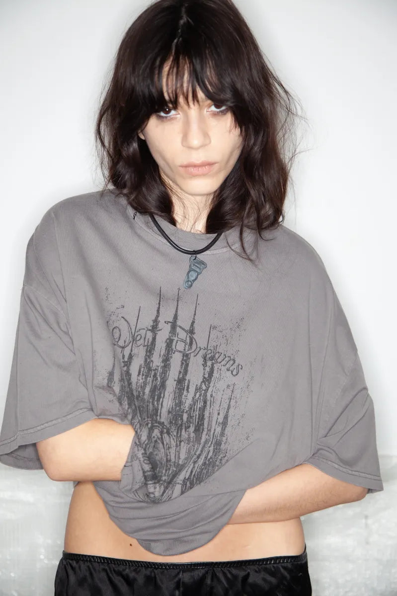 T- Shirt - Wet Dreams - Ash