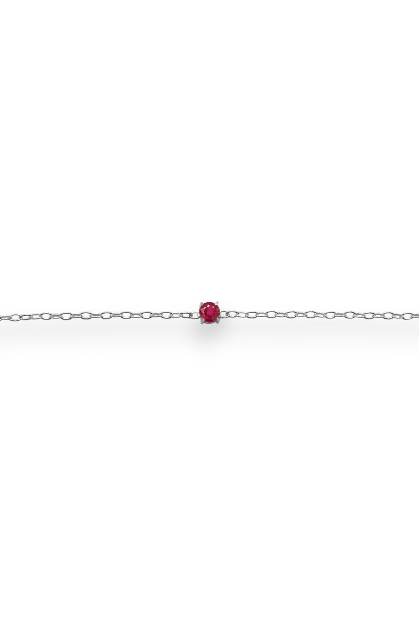 Rubi charm necklace