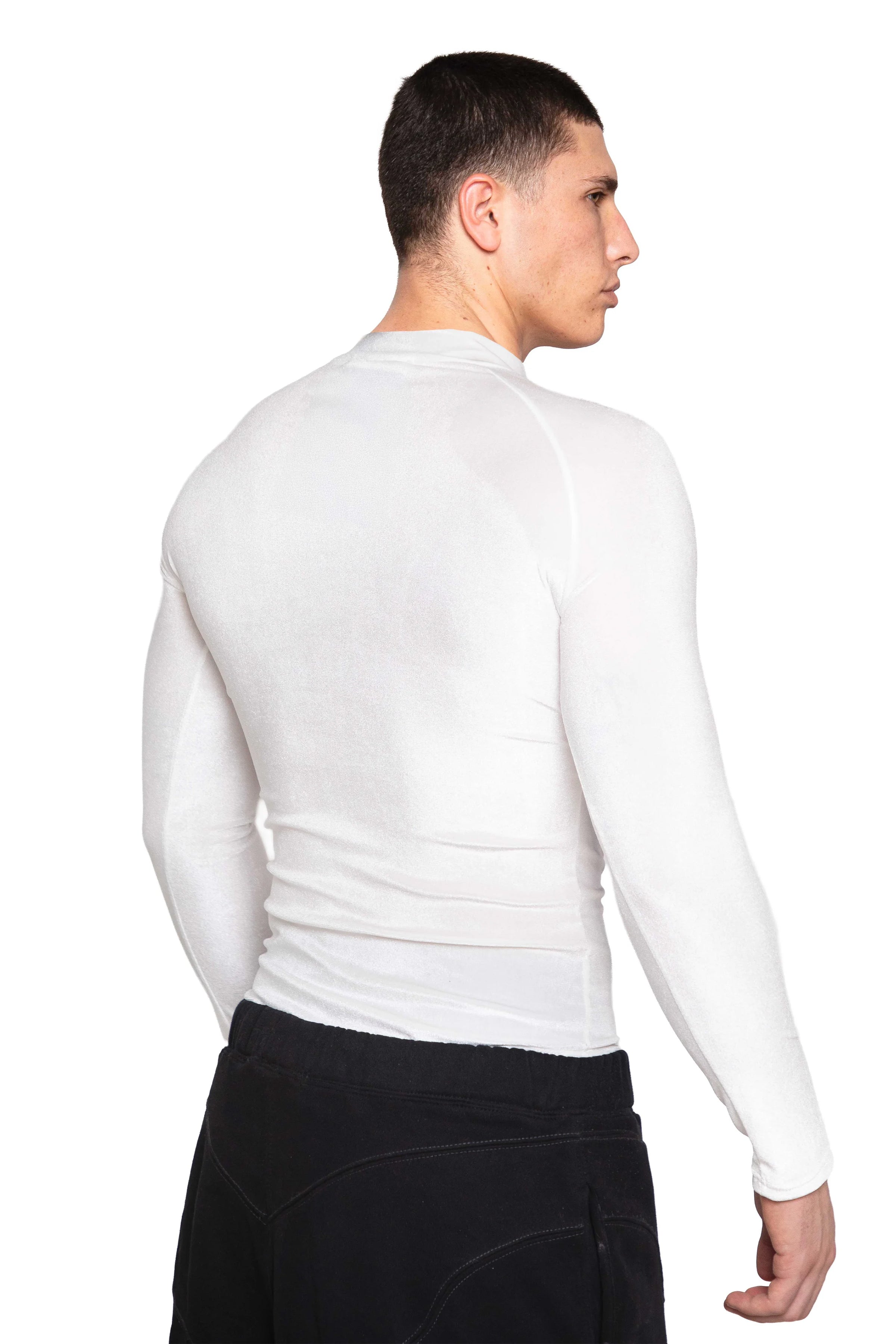 Sabah velvet longsleeve top