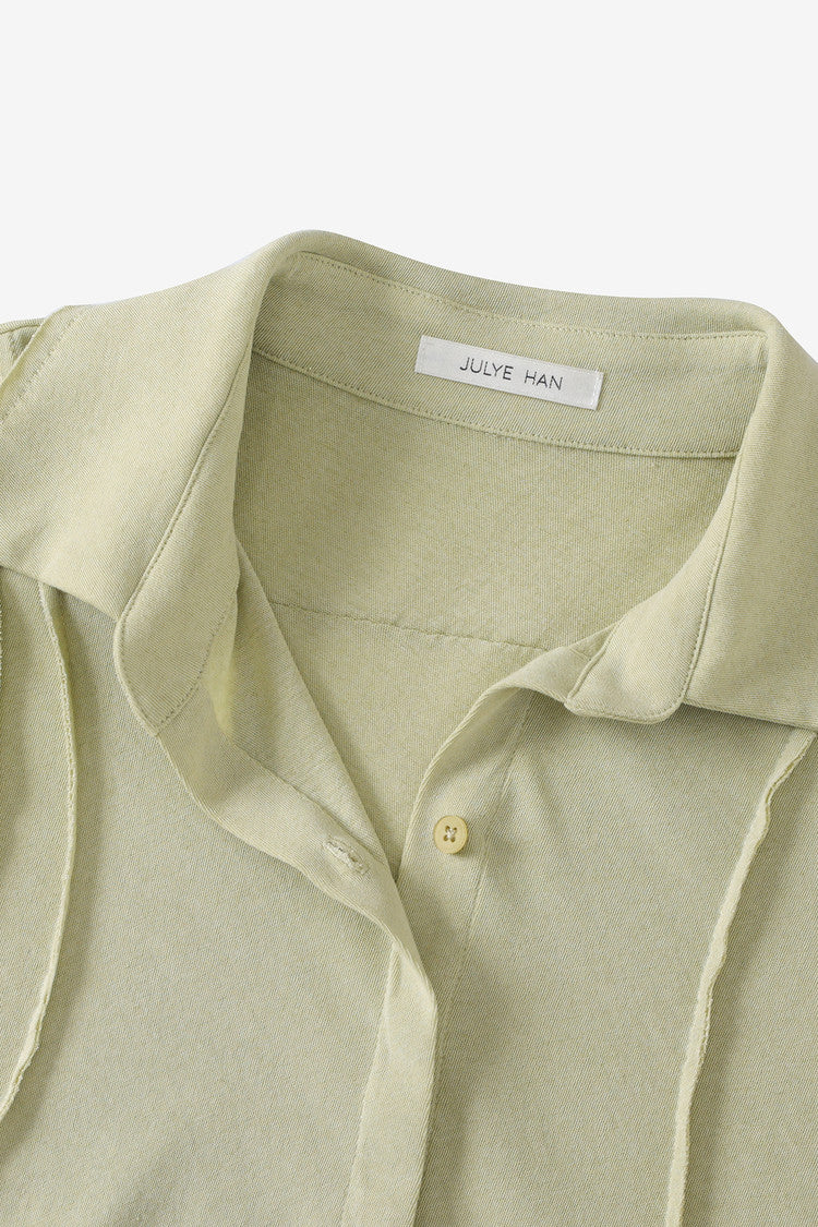 Sand top - green