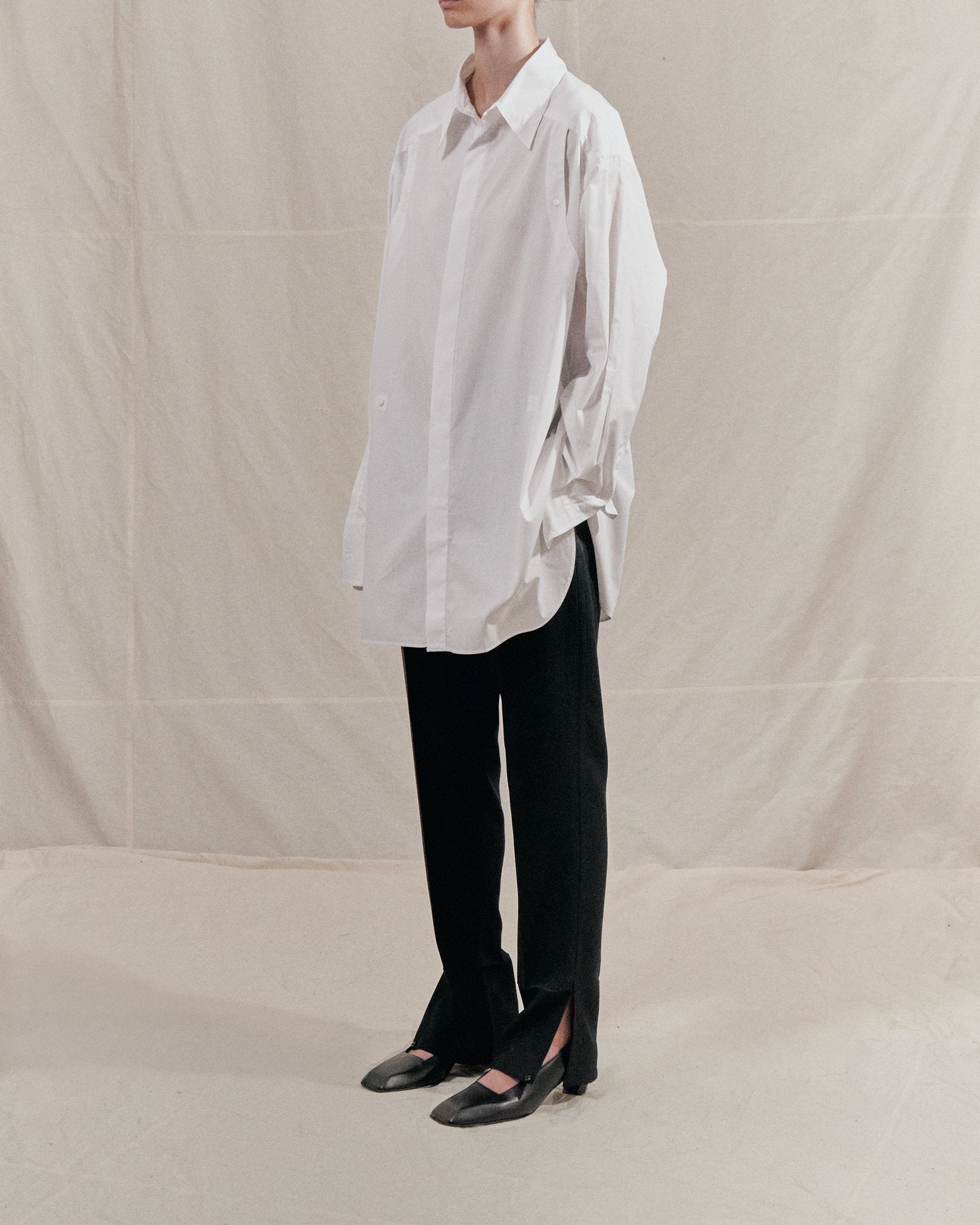 Oversized travel shirt - cotton