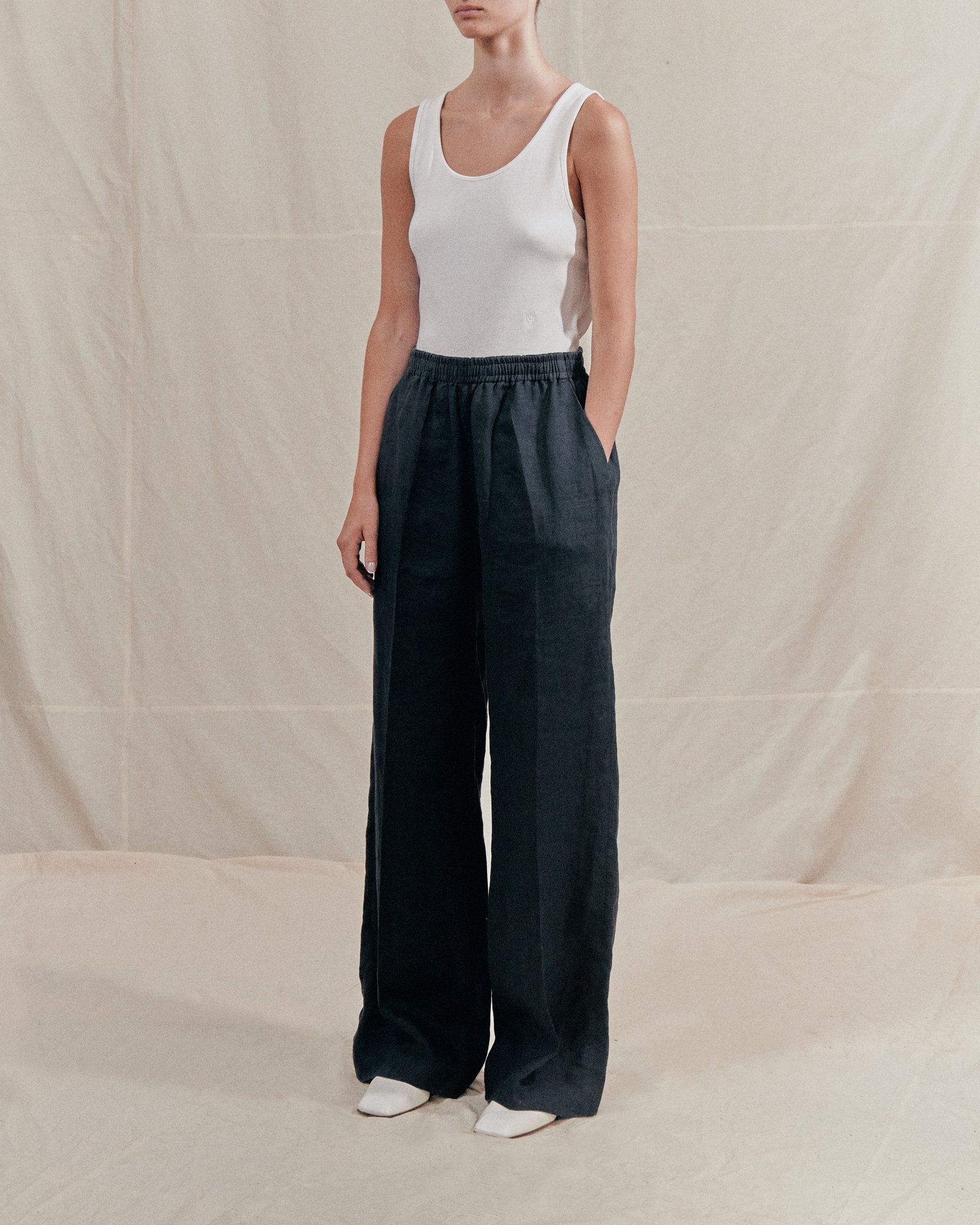 Pijama pants - linen