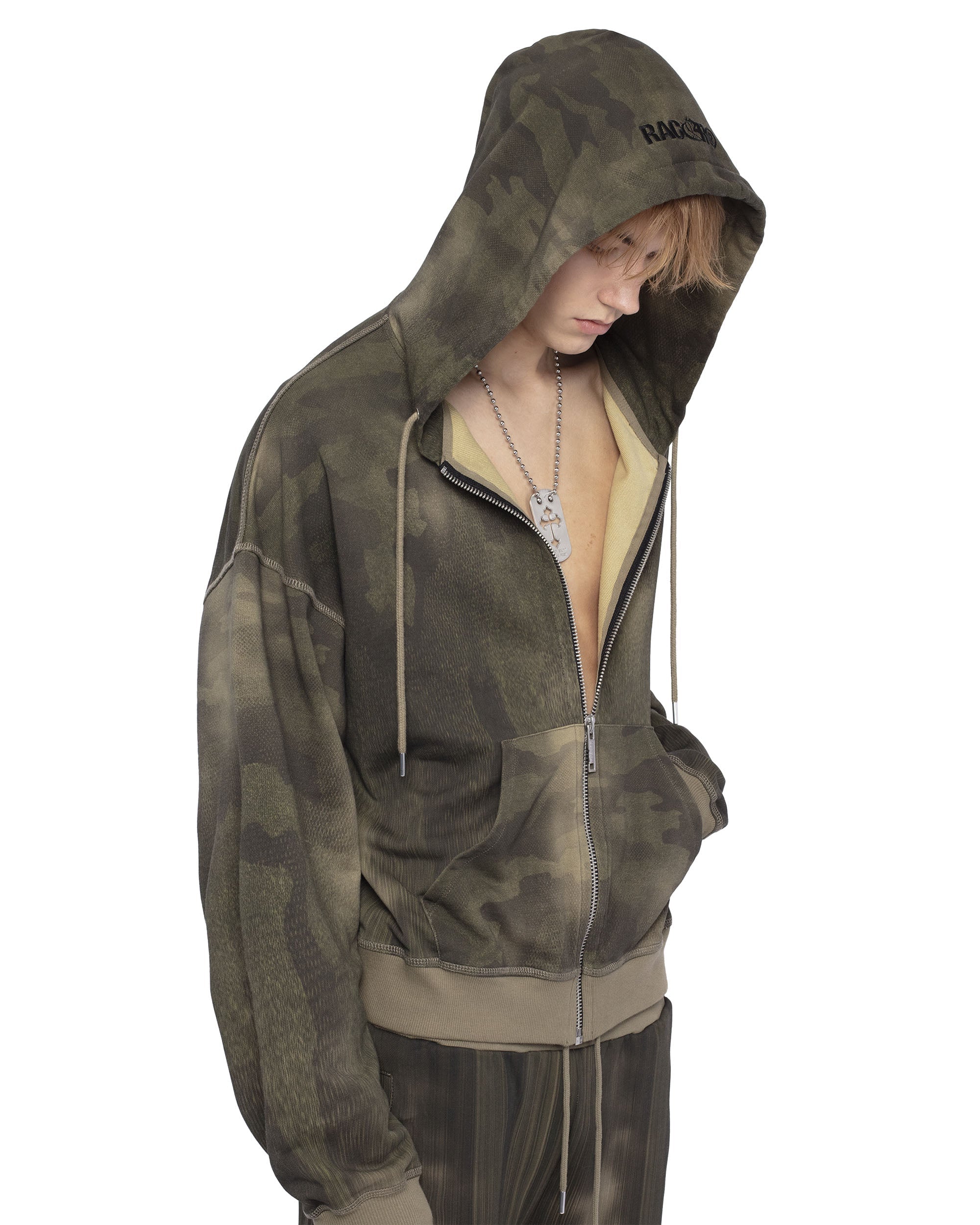 Glitch camo hoodie