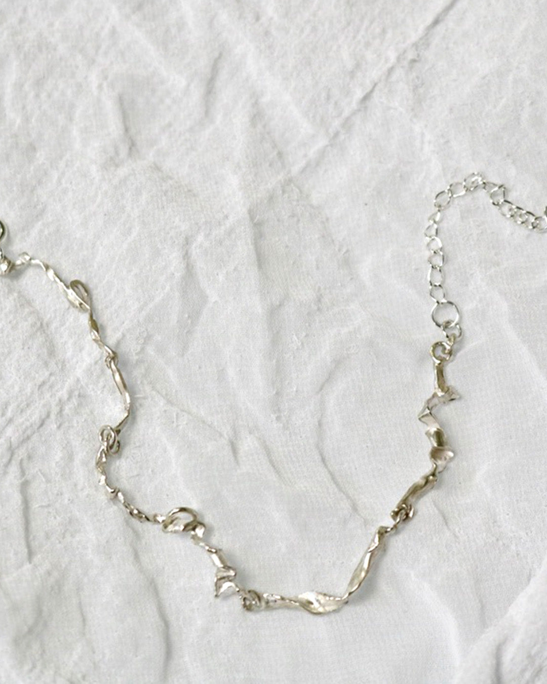 Burnt ribbon bracelet