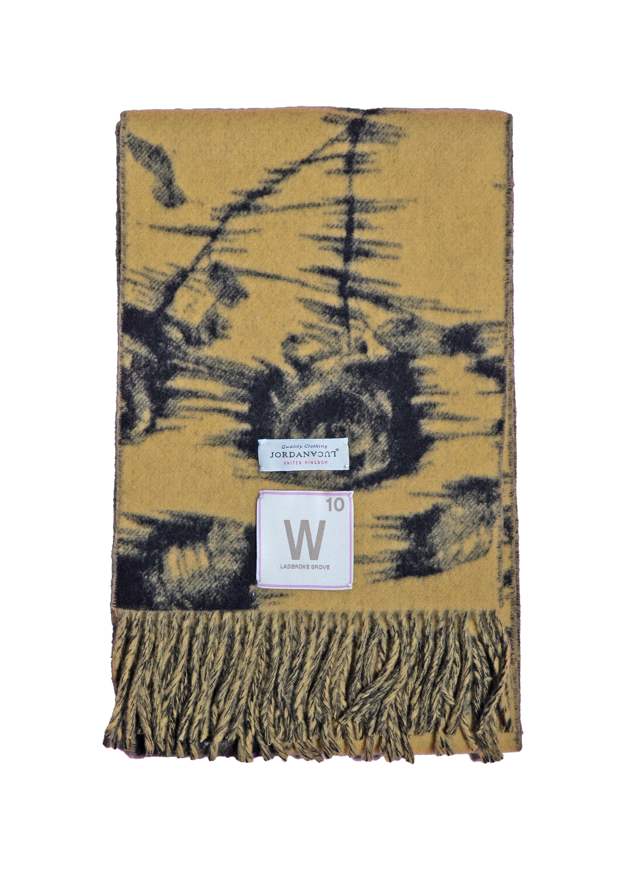 Jordanluca scarf - brown/mustard